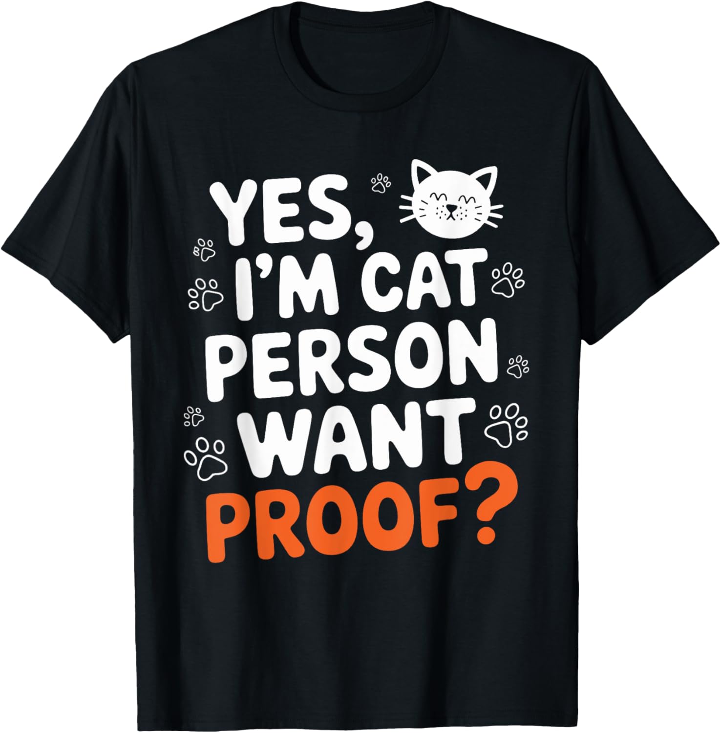 Yes I'm a Cat Person Shirt for Cat Lovers - Fun and Stylish Tee - 1