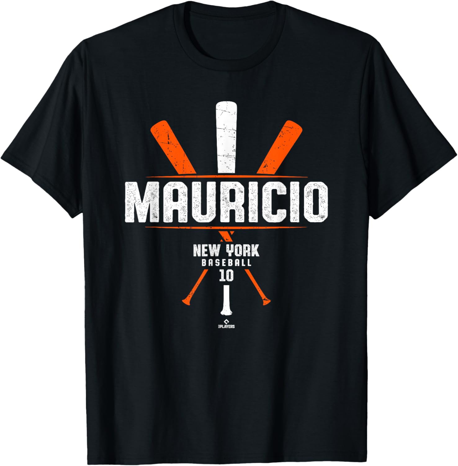Vintage Ronny Mauricio Gameday T-Shirt New York Baseball Bat Design - 1