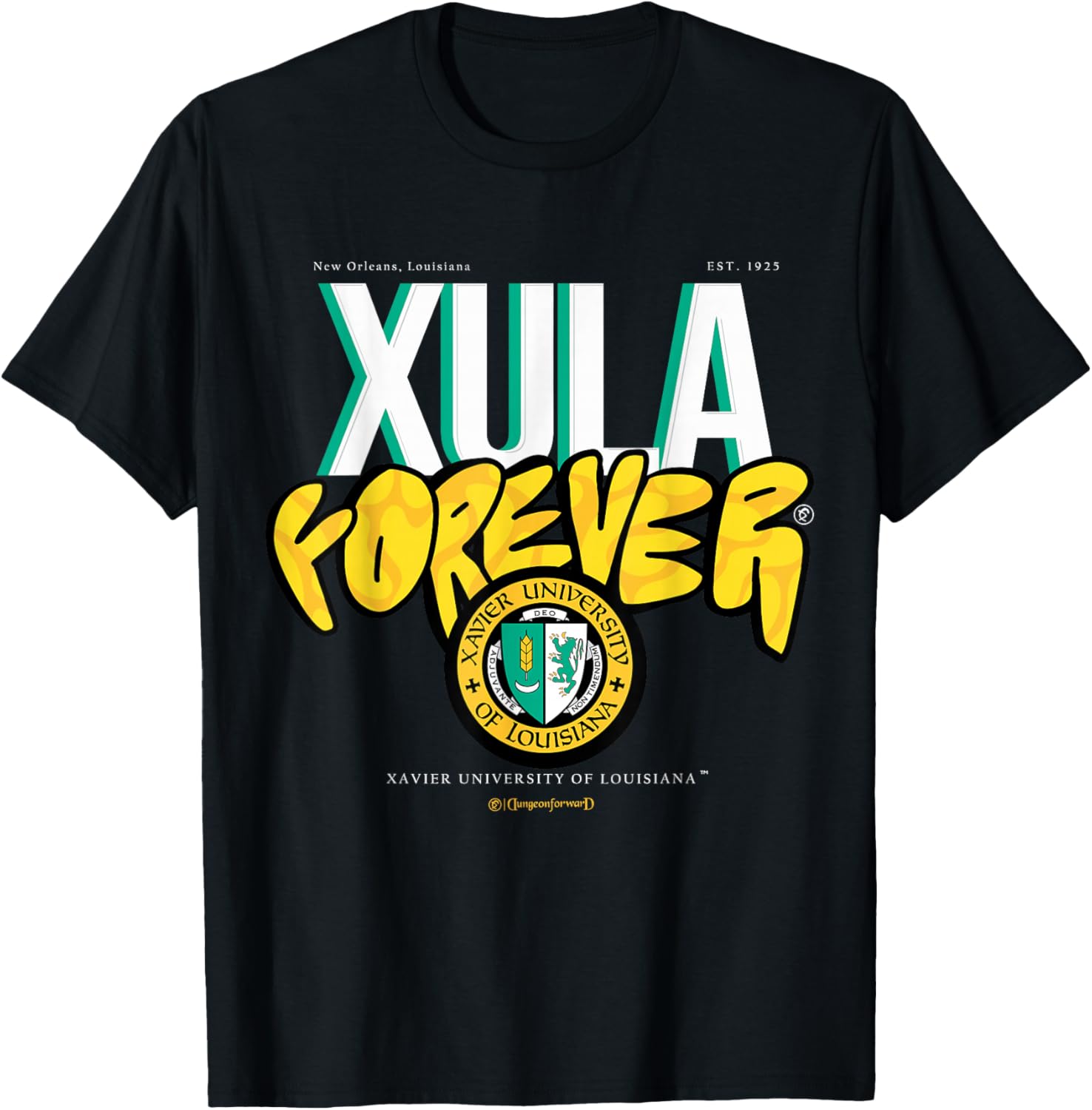 Xavier University of Louisiana Forever T-Shirt - Stylish Yard Essentials - 3