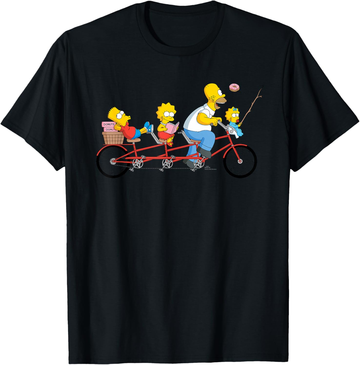 The Simpsons Father's Day Homer Kids Bike Ride T-Shirt for Dad - 6
