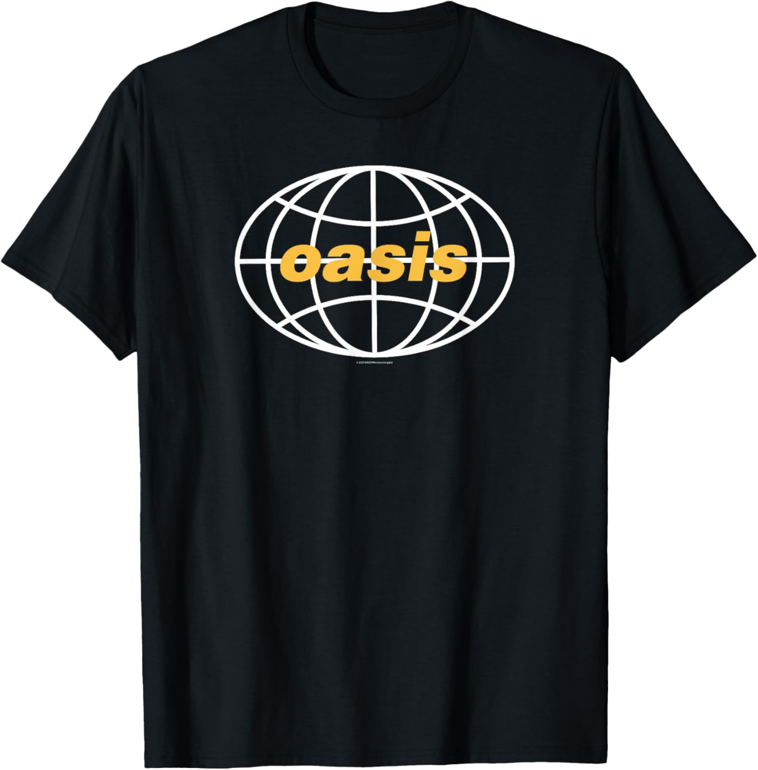 Oasis All Around The World 1997 Black T-Shirt for Music Lovers - 1