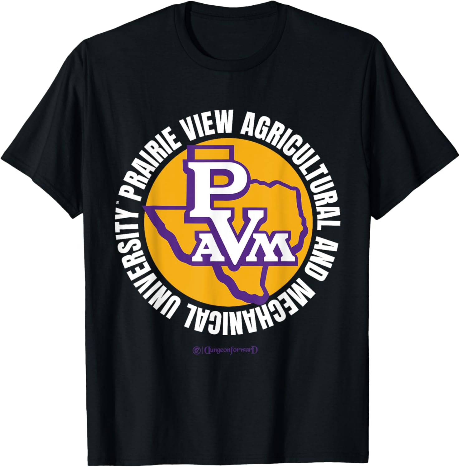 Prairie View A&M University Circle T-Shirt - Comfortable Casual Wear - 1