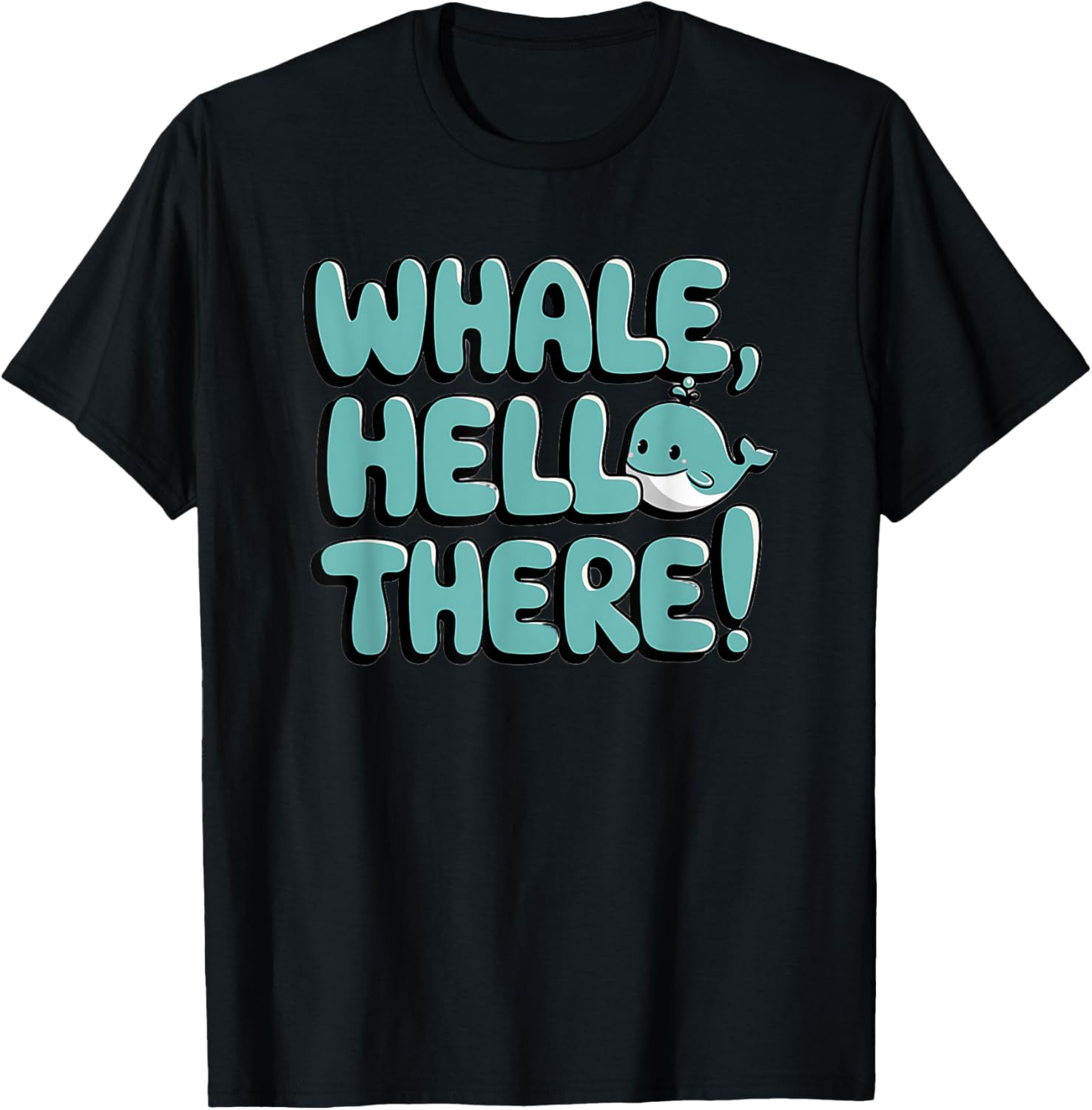 Whale Hello There Cute Ocean Pun T-Shirt for Animal Lovers - 9