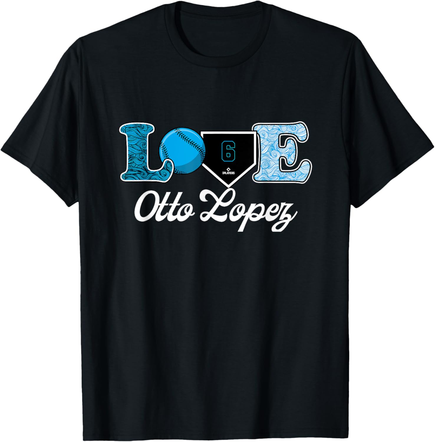 Otto Lopez Miami Baseball T-Shirt MLBPA Stylish Fan Apparel Classic Design - 3