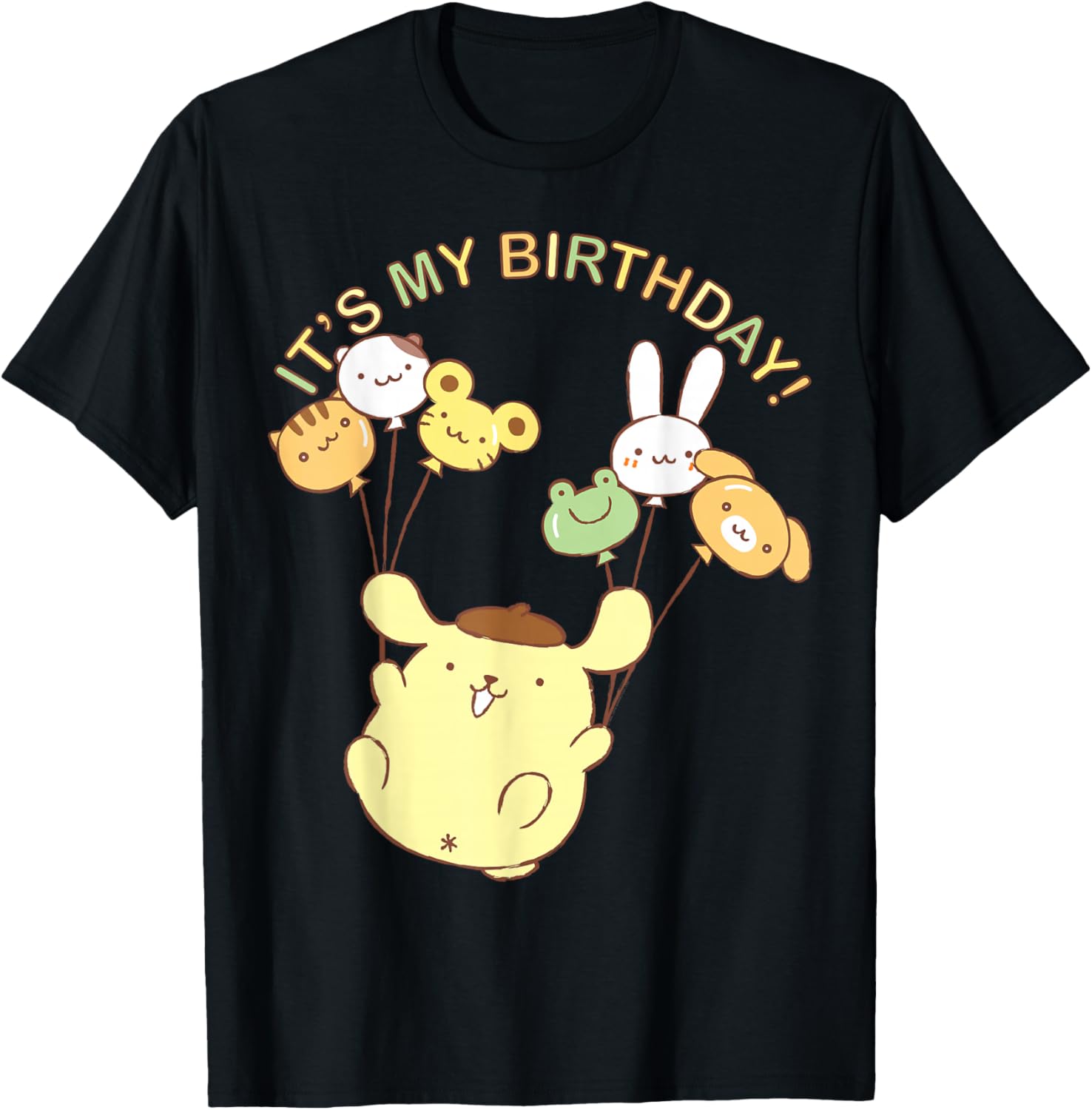 Pompompurin It's My Birthday T-Shirt Cute Design for Celebrations - 2
