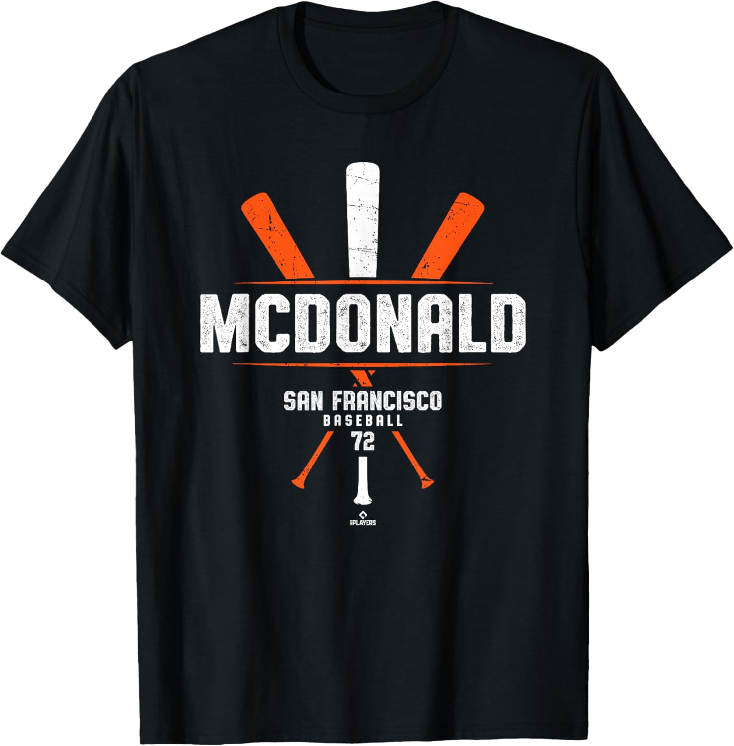 Vintage Baseball Bat Trevor McDonald San Francisco Gameday T-Shirt - 2