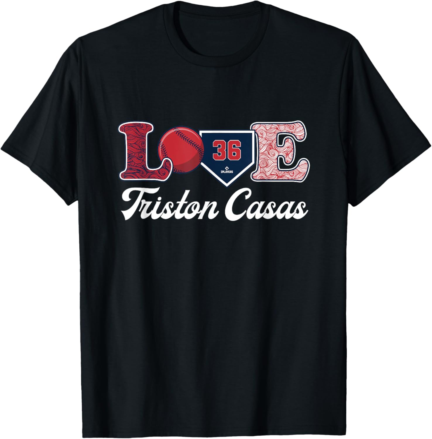 Triston Casas Boston Red Sox MLBPA T-Shirt for Authentic Baseball Fans - 3
