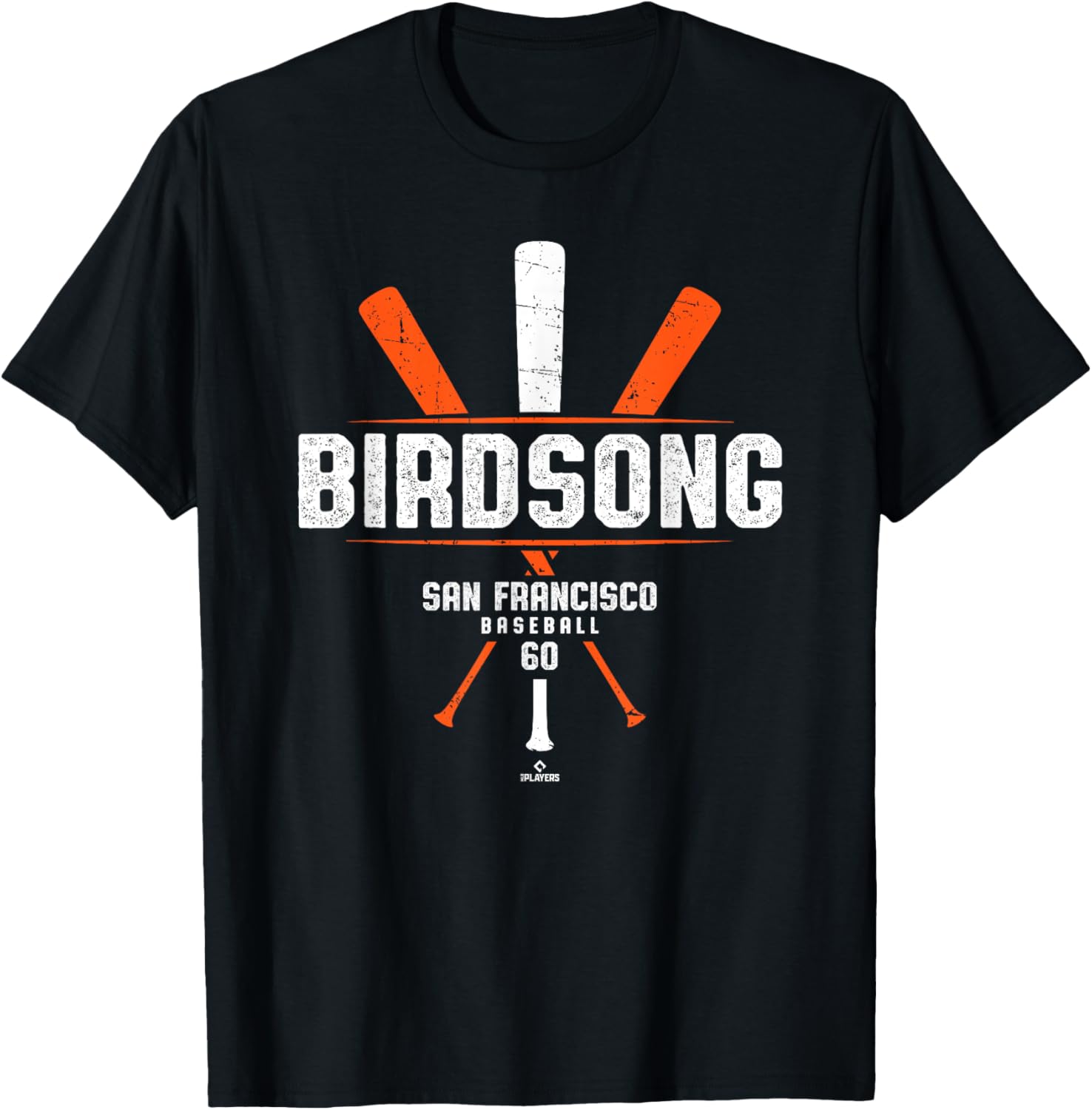 Vintage Baseball Bat Gameday Hayden Birdsong San Francisco Tee Shirt - 1