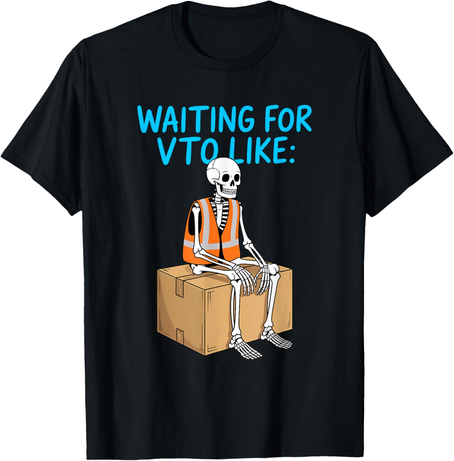 VTO Coworker Associate Skeleton T-Shirt for Fun Office Vibes - 13