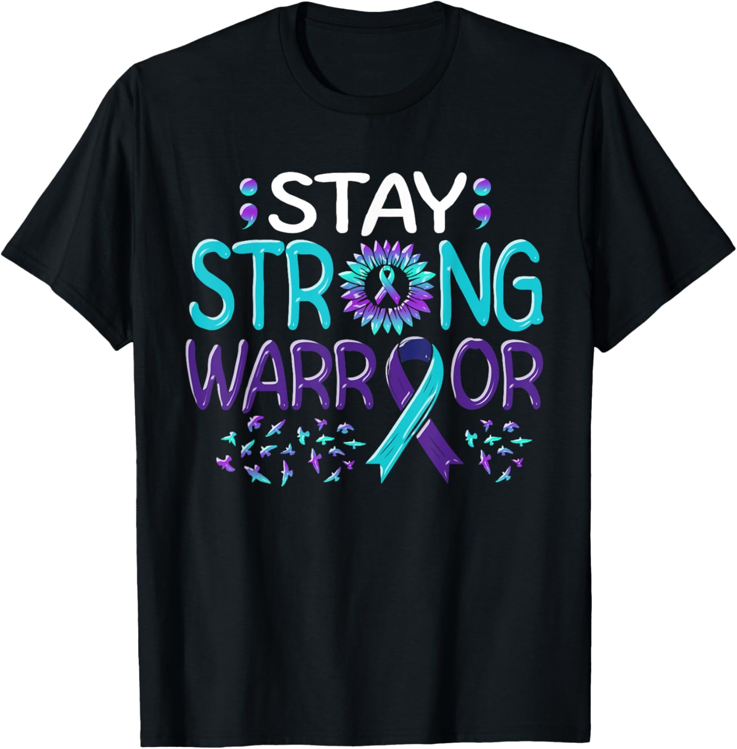 Suicide Awareness Support T-Shirt for Survivor Month - Comfort & Style - 4