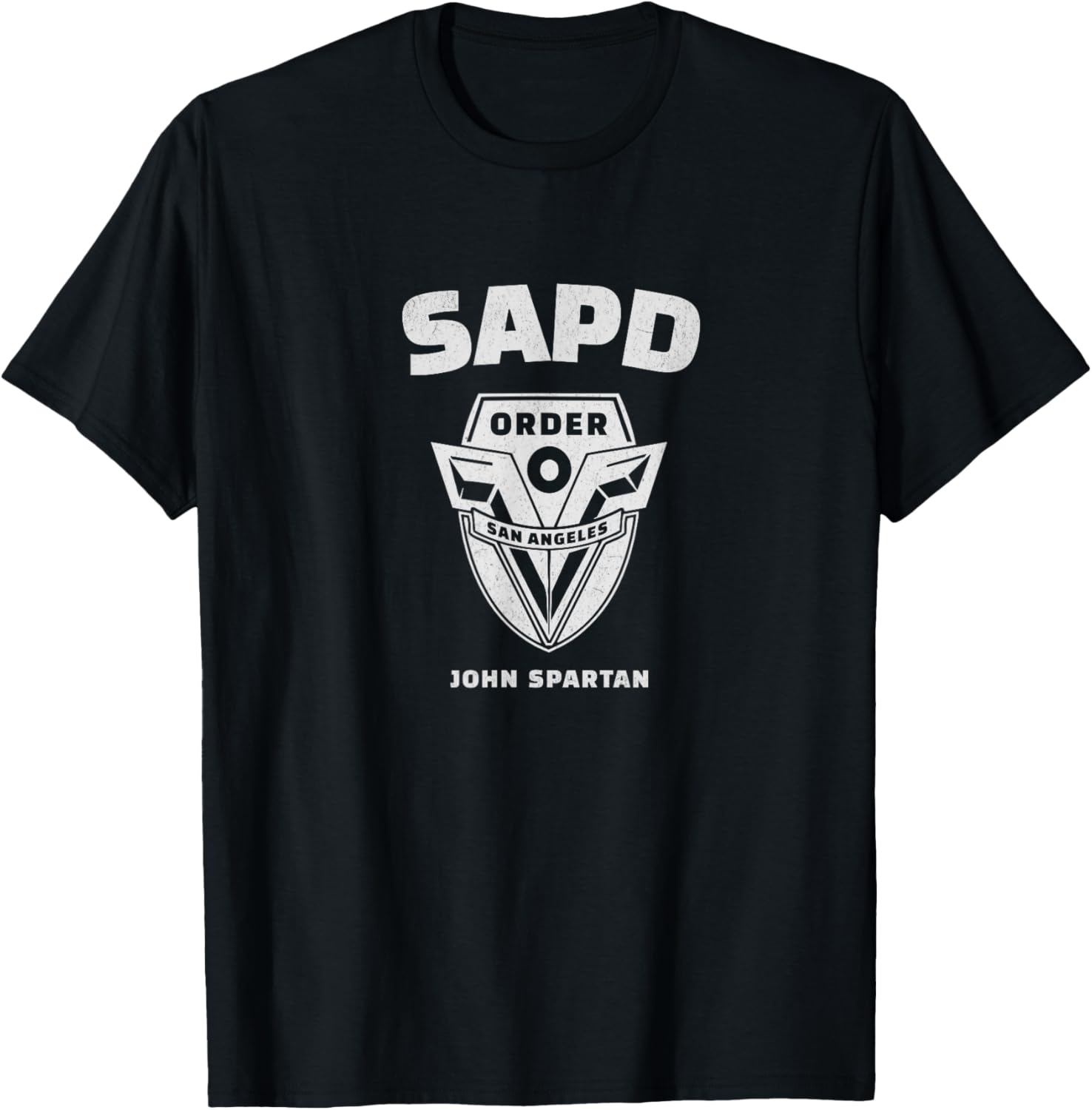 Vintage San Angeles Police Department Demolition T-Shirt for Fans - 1