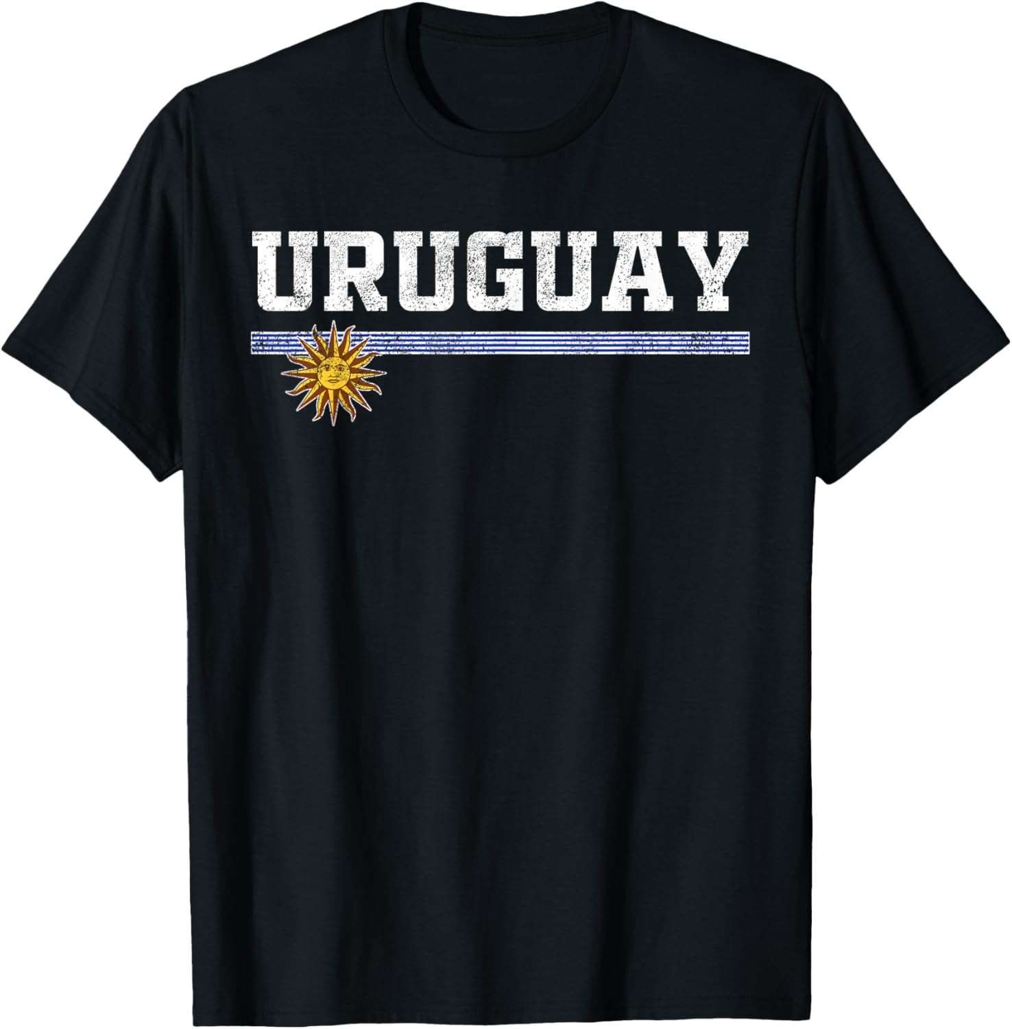 Uruguay T-Shirt for Fans Stylish Casual Wear Gift for Sports Lovers - 1