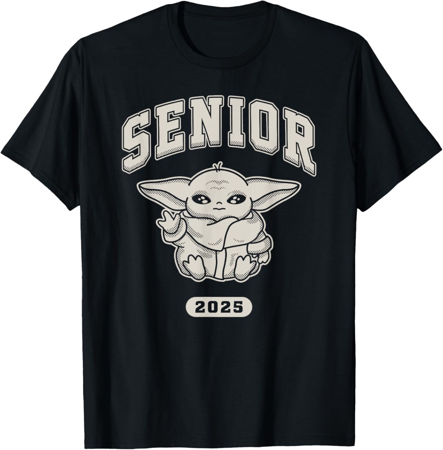 Star Wars The Mandalorian Senior Grogu High School T-Shirt for Fans - 9