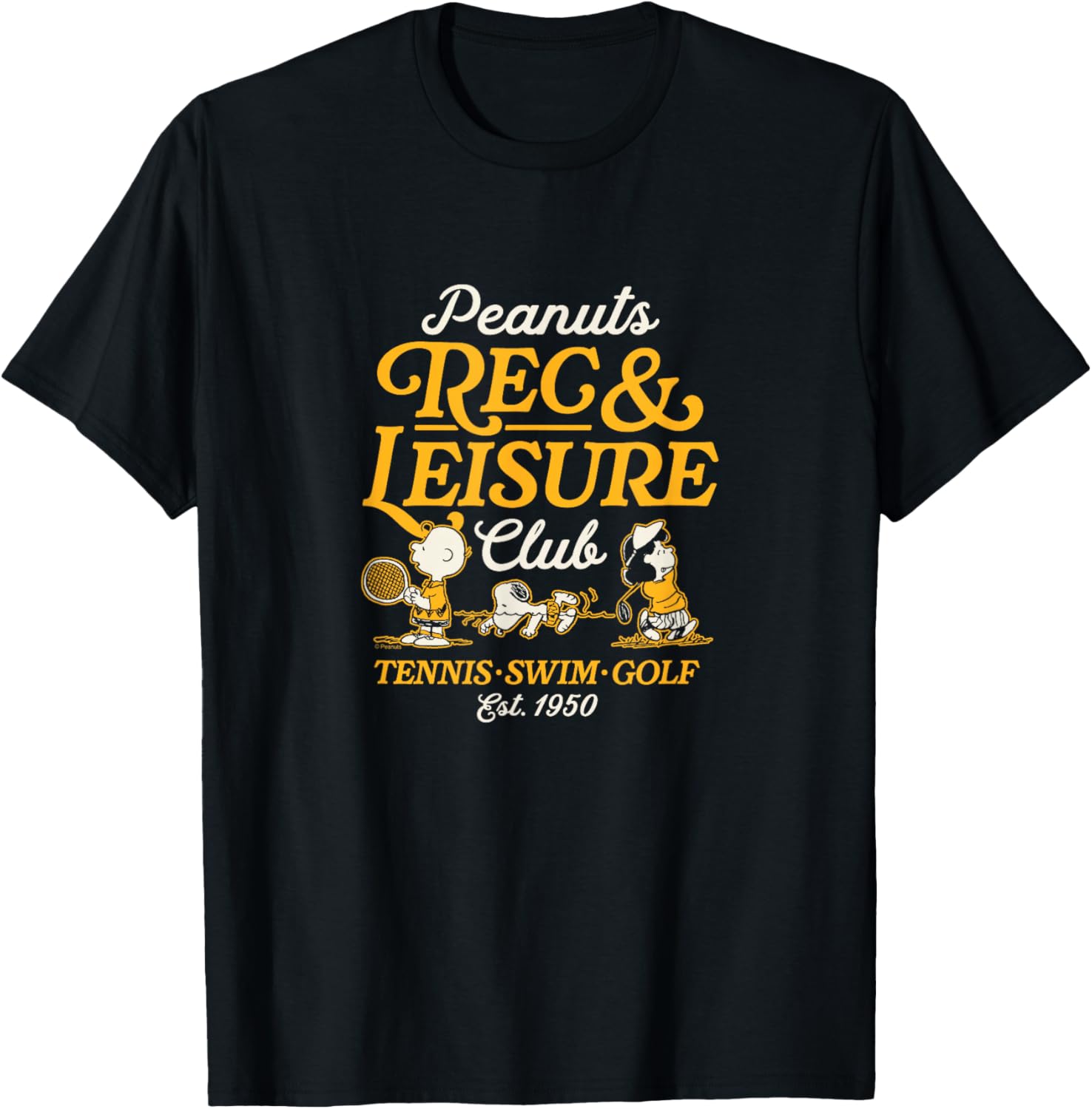 Peanuts Rec and Leisure T-Shirt for Fun and Comfort in Style - 1