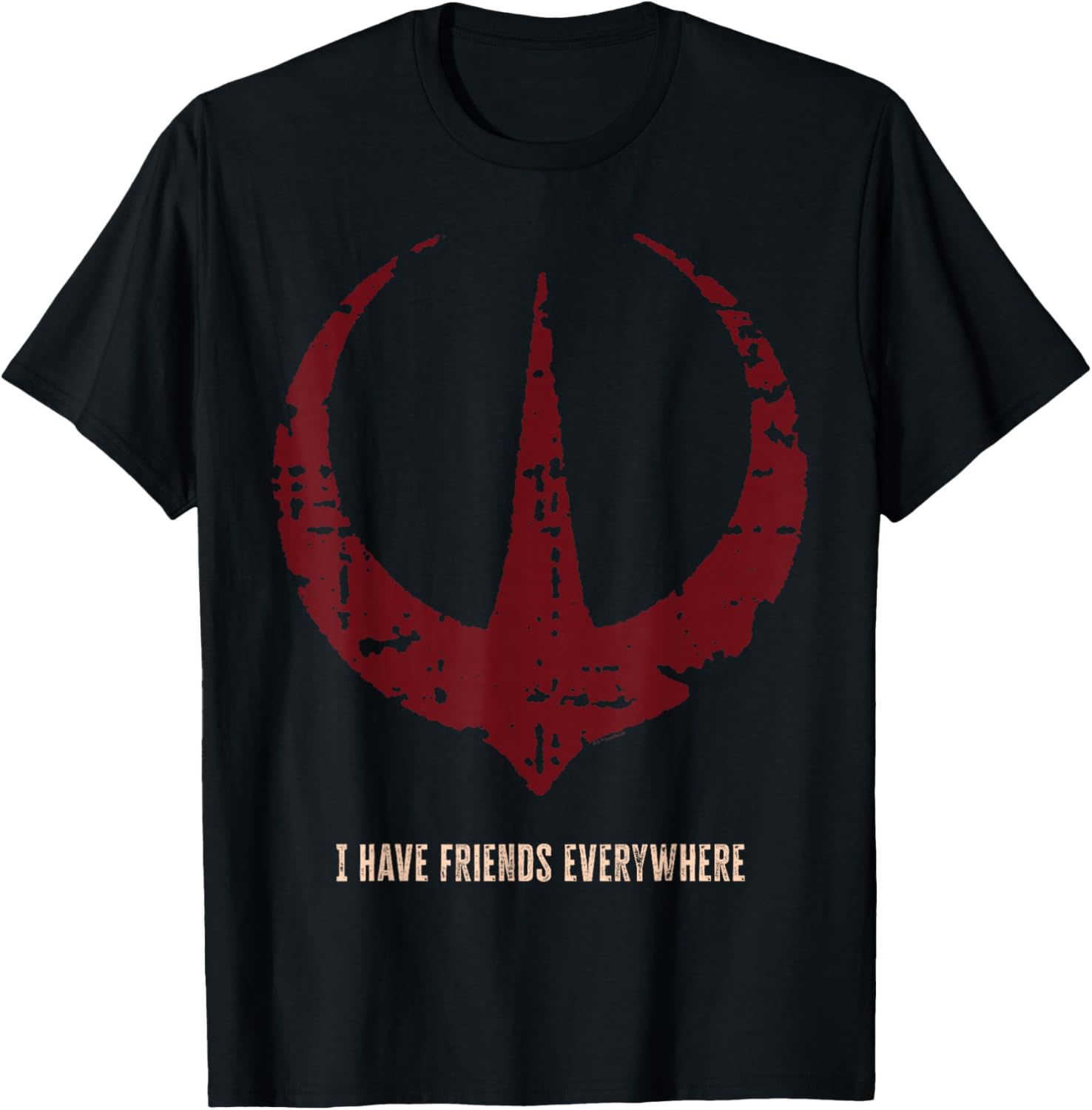 Star Wars Andor Friends Everywhere Rebel Logo T-Shirt for Fans - 1