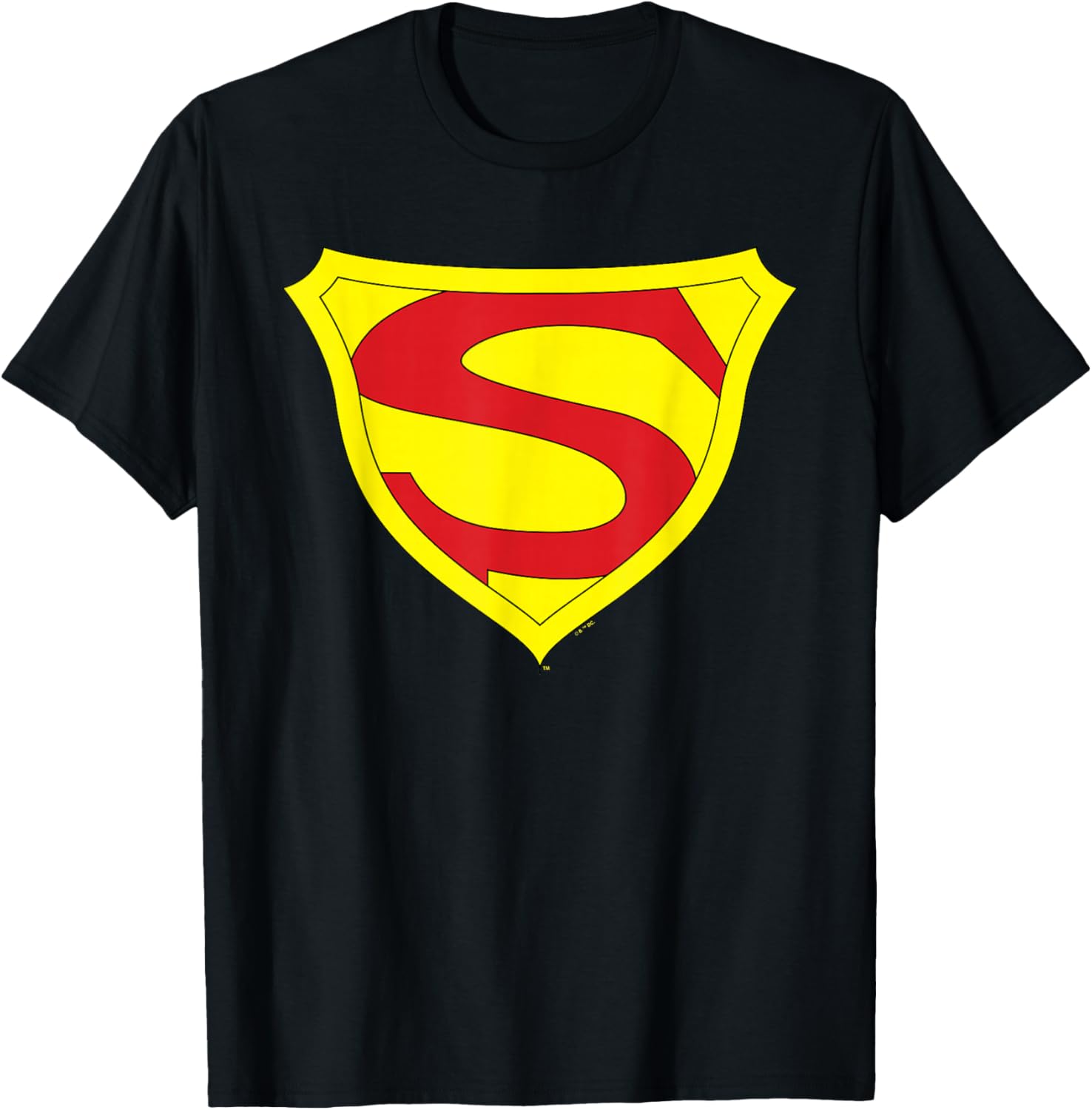 Superman Shield 1941 Gold T-Shirt for Fans of Classic Comics - 3