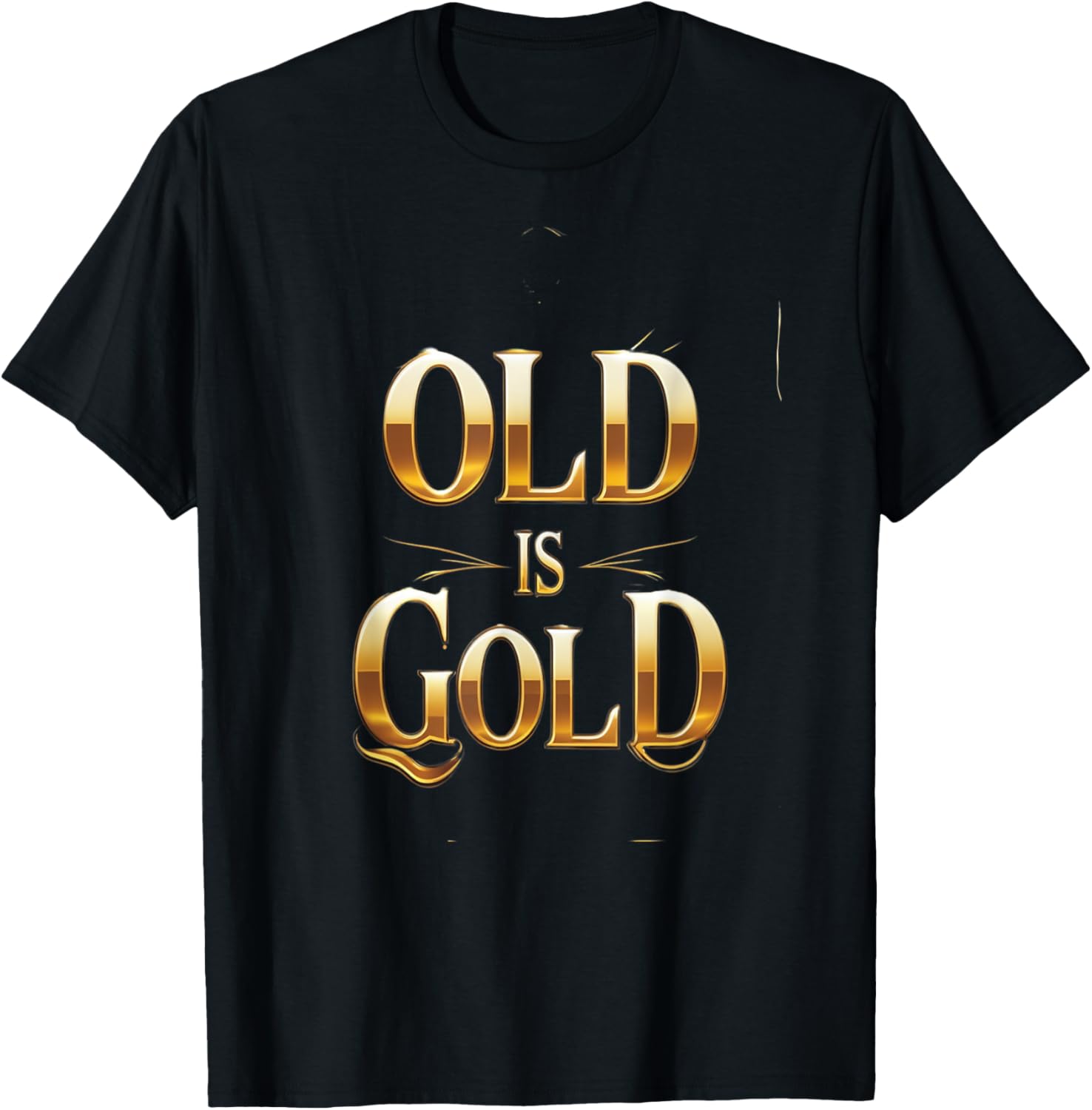 Vintage Vibes 2025 Novelty T-Shirt Old is Gold Classic Style - 24