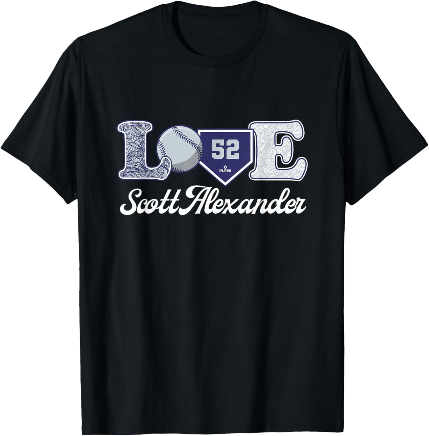 Stylish Love Scott Alexander Colorado Baseball T-Shirt for Fans - 1