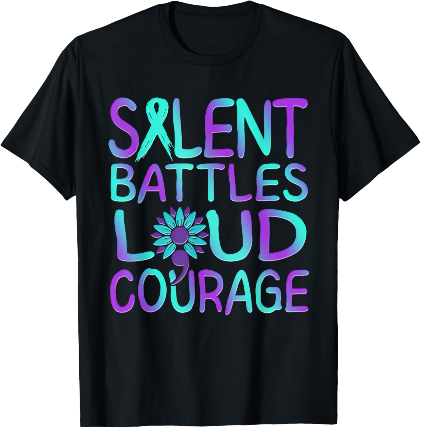 Suicide Awareness Month T-Shirt for Support and Prevention Advocacy - 2