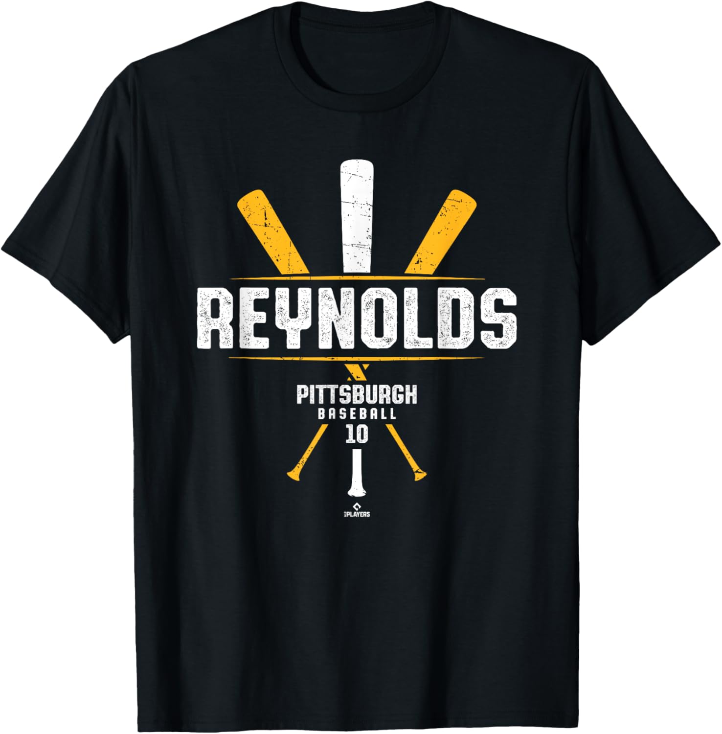 Vintage Baseball Bat Gameday Bryan Reynolds Pittsburgh Tee for Fans - 4