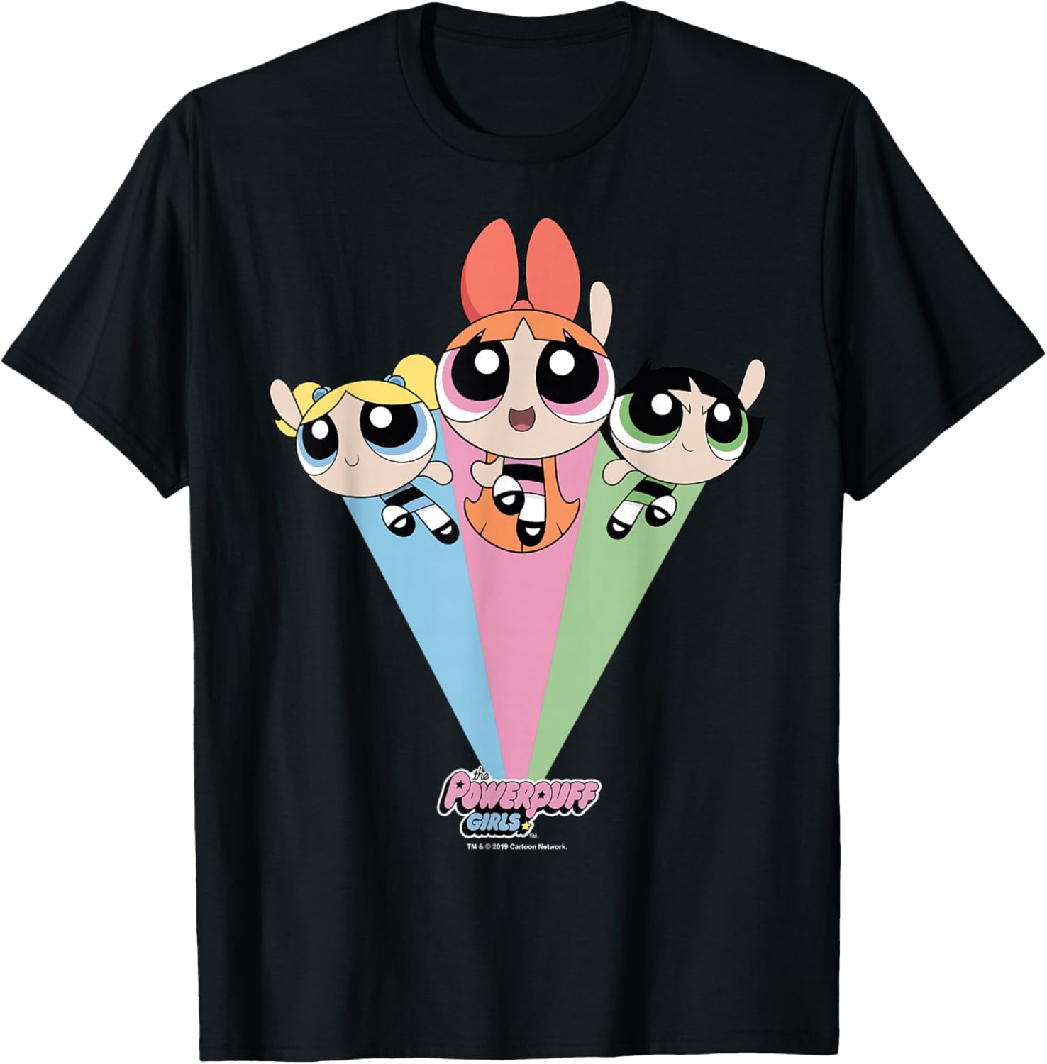 Powerpuff Girls Group Shot T-Shirt for Fans of Classic Cartoon Style - 10