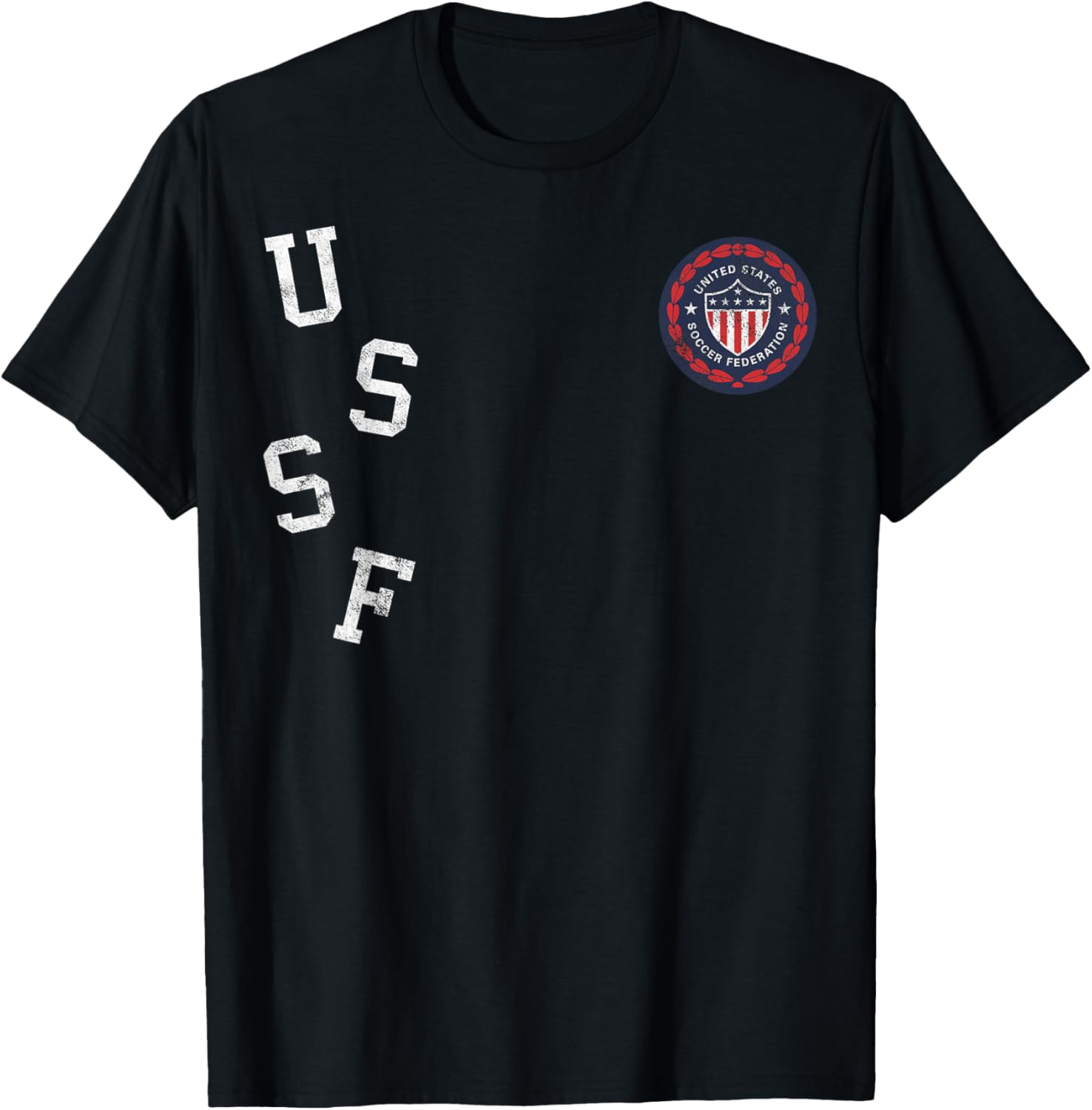 Officially Licensed USA Soccer Offset Kick T-Shirt - Perfect Sports Gear - 1