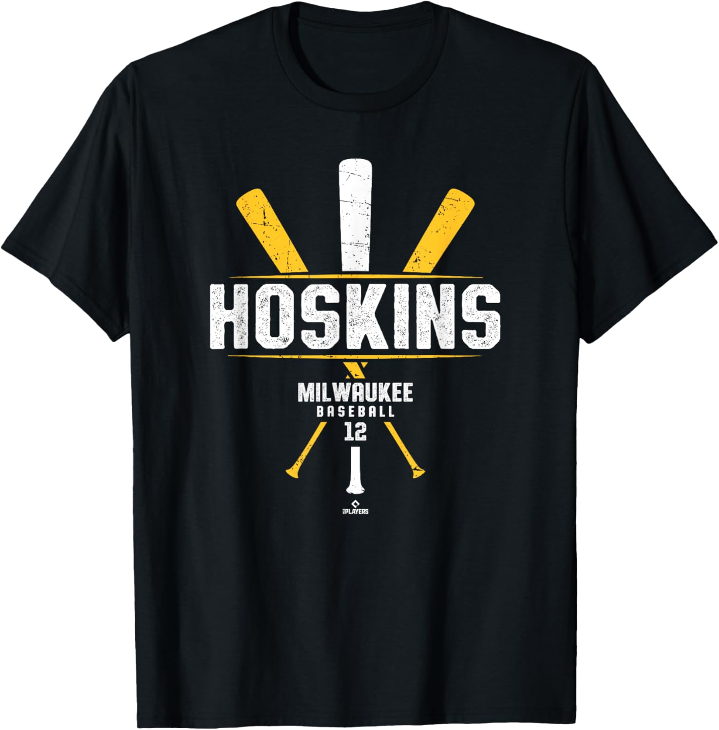 Vintage Rhys Hoskins Milwaukee Baseball T-Shirt for Game Day Fans - 2