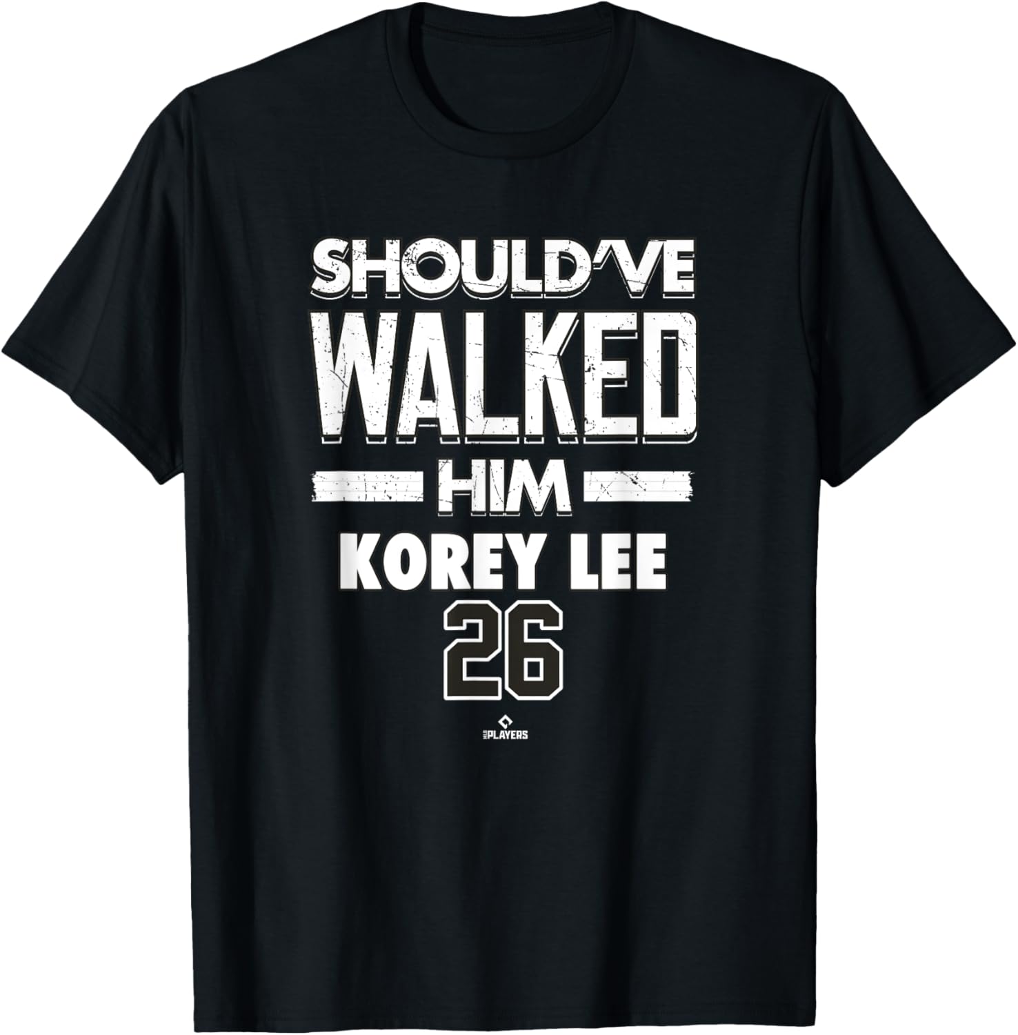 Should've Walked Him Korey Lee Chicago MLBPA T-Shirt for Baseball Fans - 3