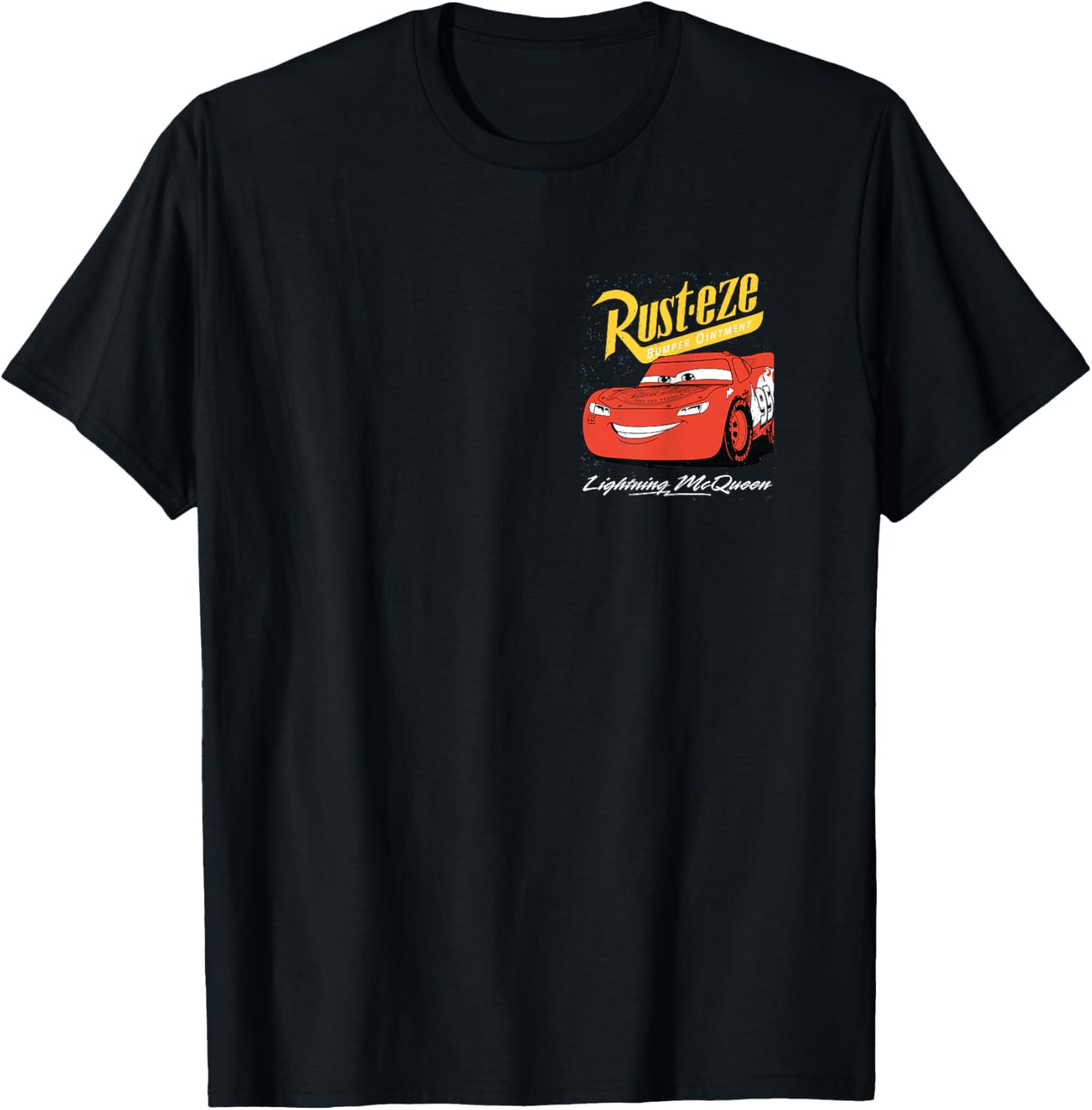 Vintage Lightning McQueen Rusteze T-Shirt for Disney Pixar Cars Fans - 7
