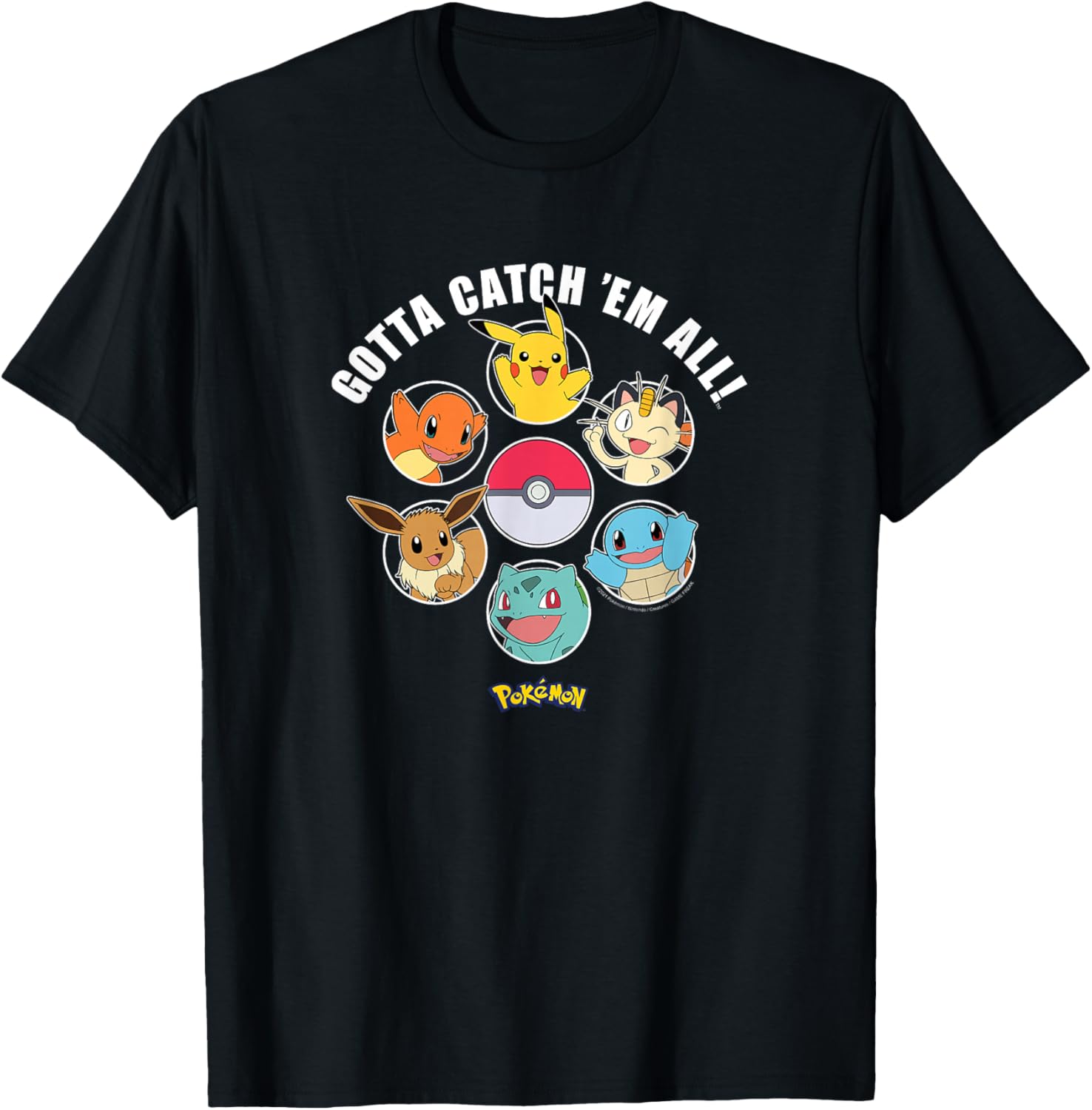 Pokémon Gotta Catch Em All Group T-Shirt for Fans and Collectors - 8