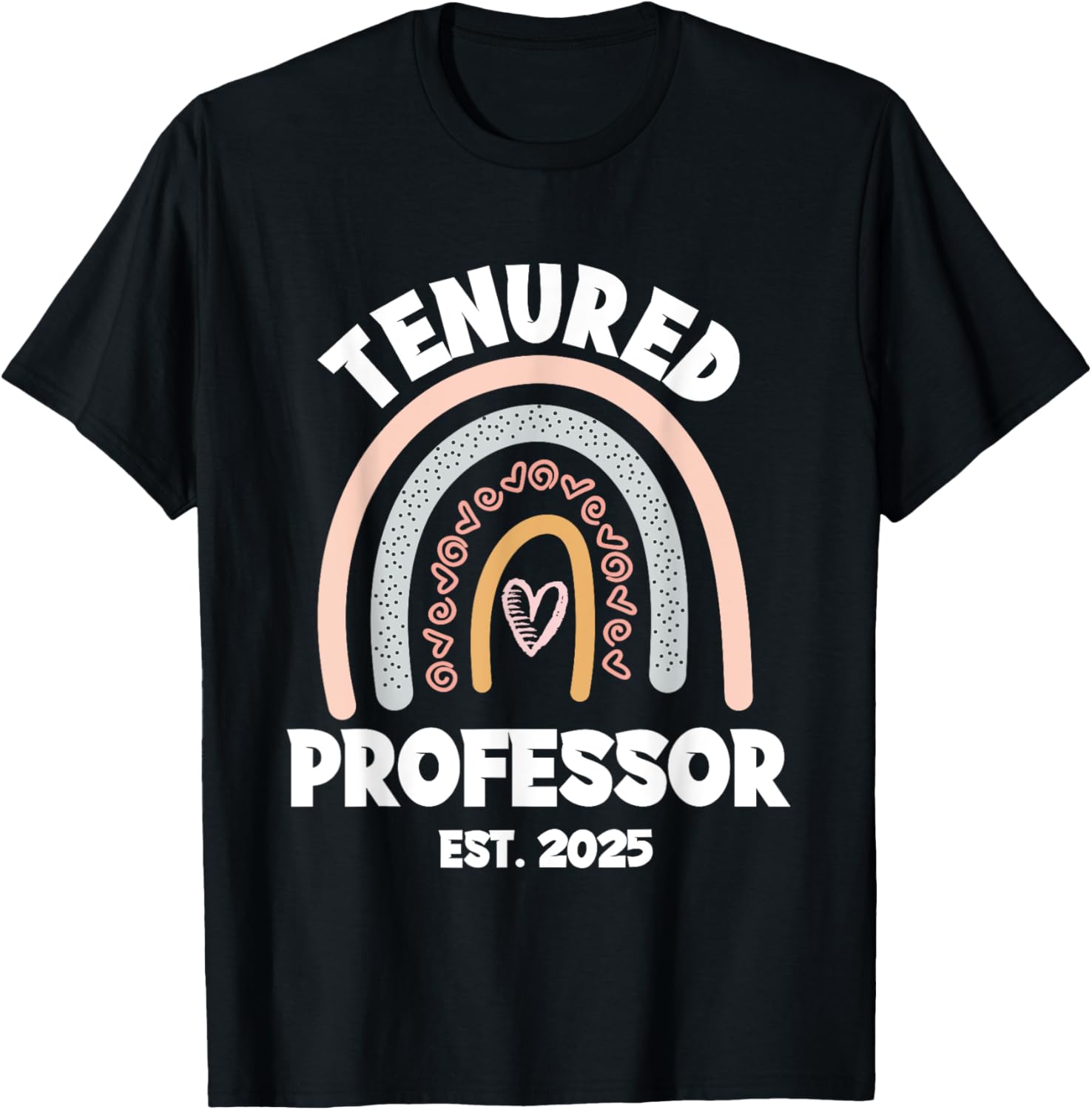 Tenured Professor 2025 Women in Academia T-Shirt for Educators - 6