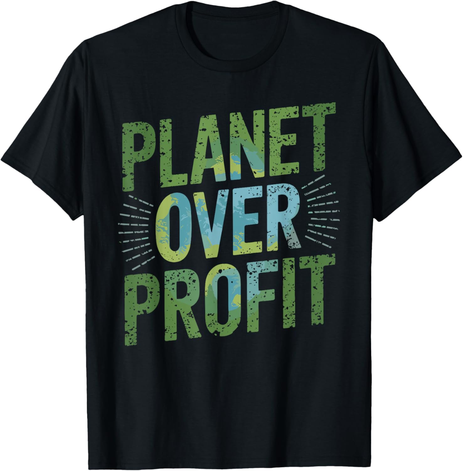 Planet Over Profit Sustainable Fashion Tees for Change T-Shirt - 1