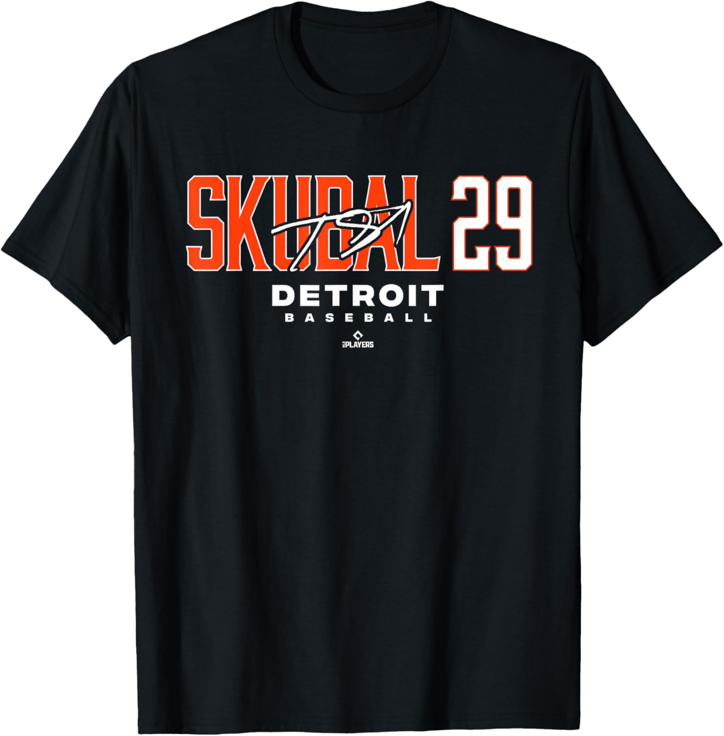 Tarik Skubal 29 Detroit MLBPA T-Shirt for Baseball Fans and Players - 4