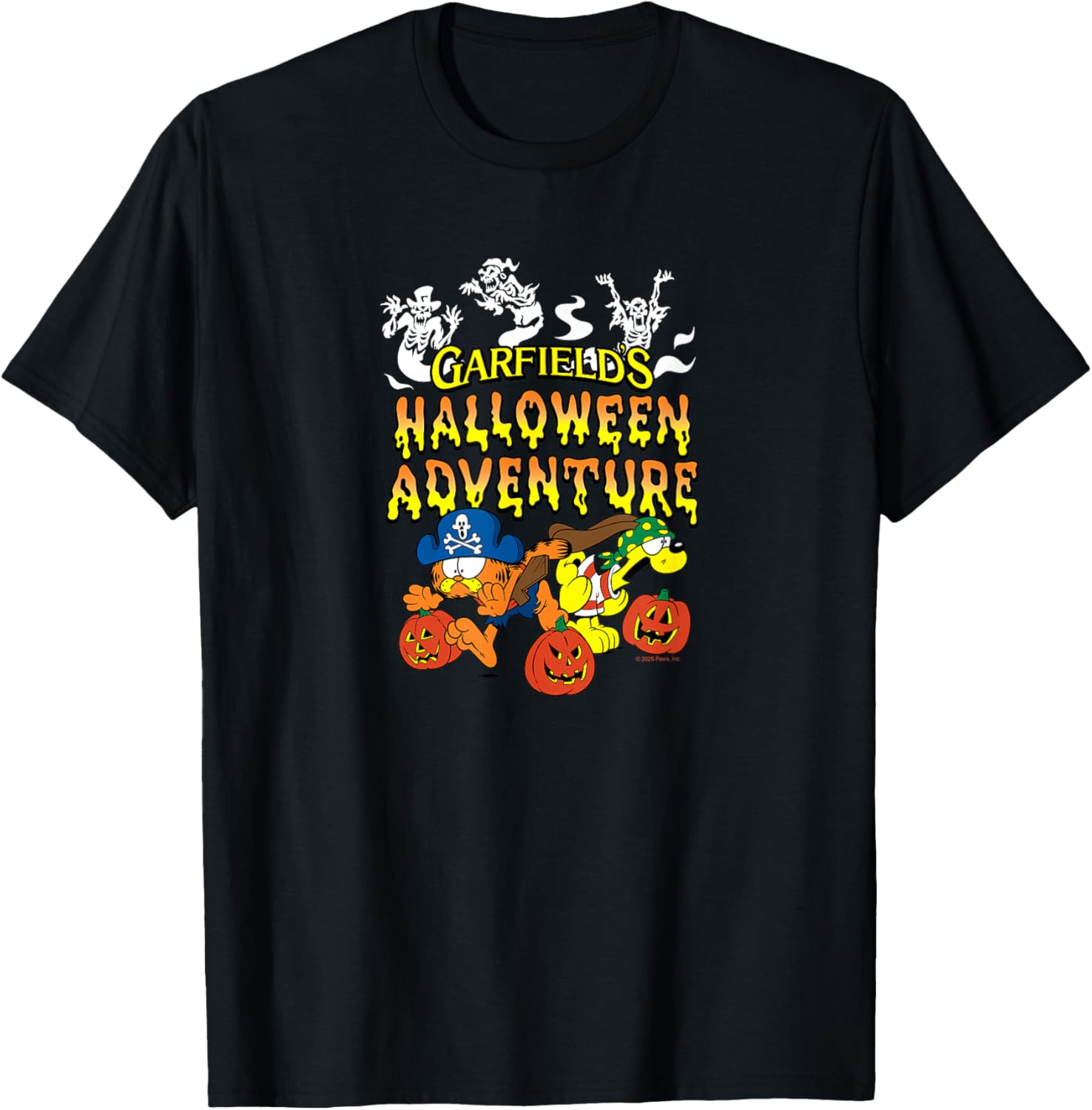 Garfield Halloween Adventure T-Shirt for Fun and Festive Style - 20