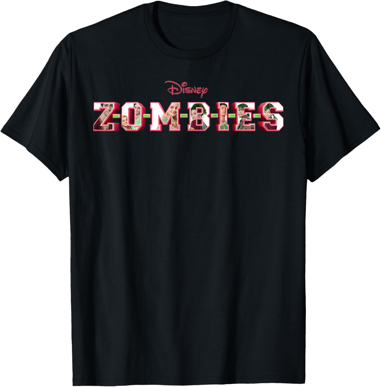 Zombies Movie Logo Character Fill T-Shirt for Fans and Collectors - 9