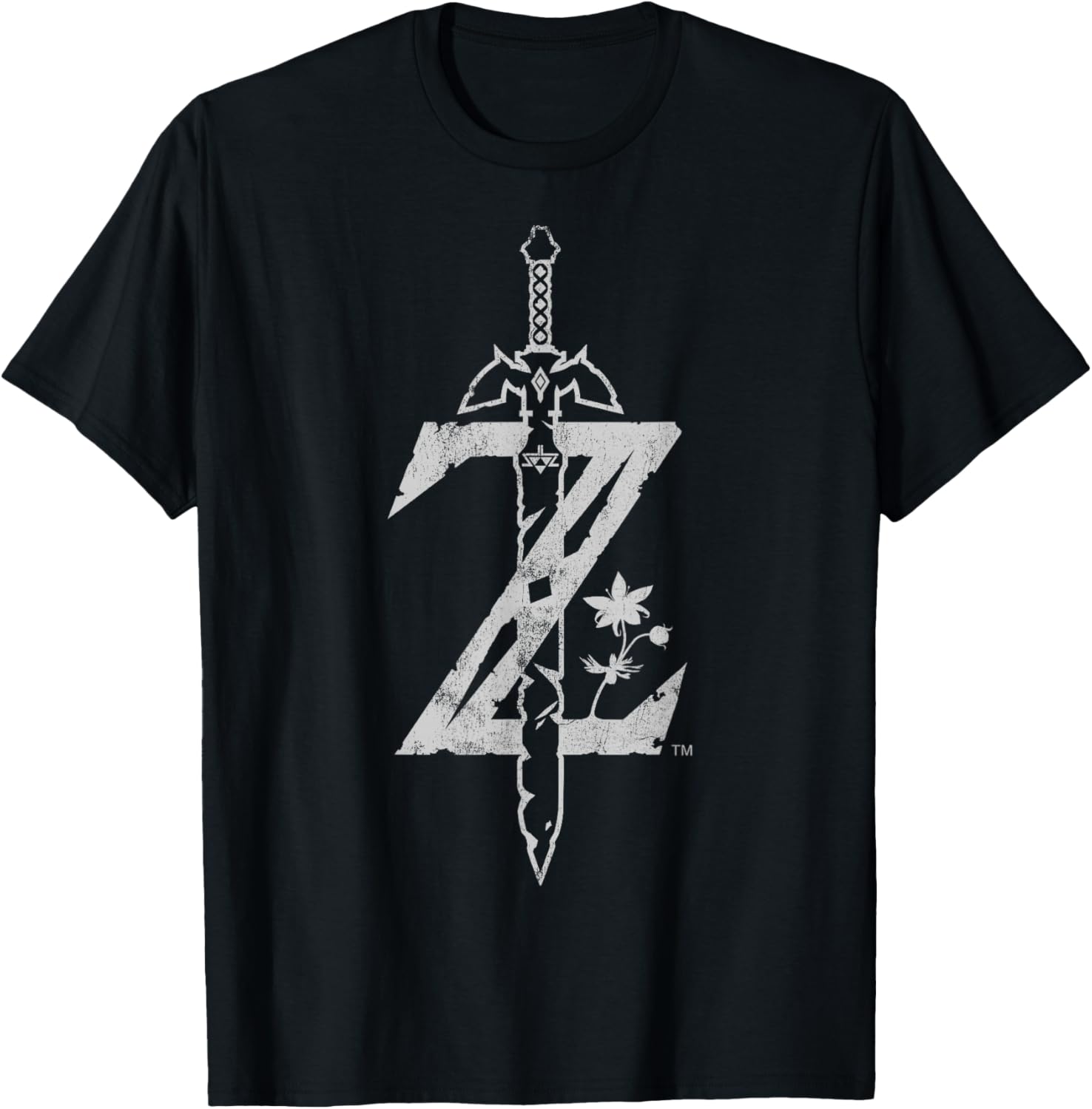 Zelda Breath Of The Wild Logo T-Shirt for Gamers and Fans - 6