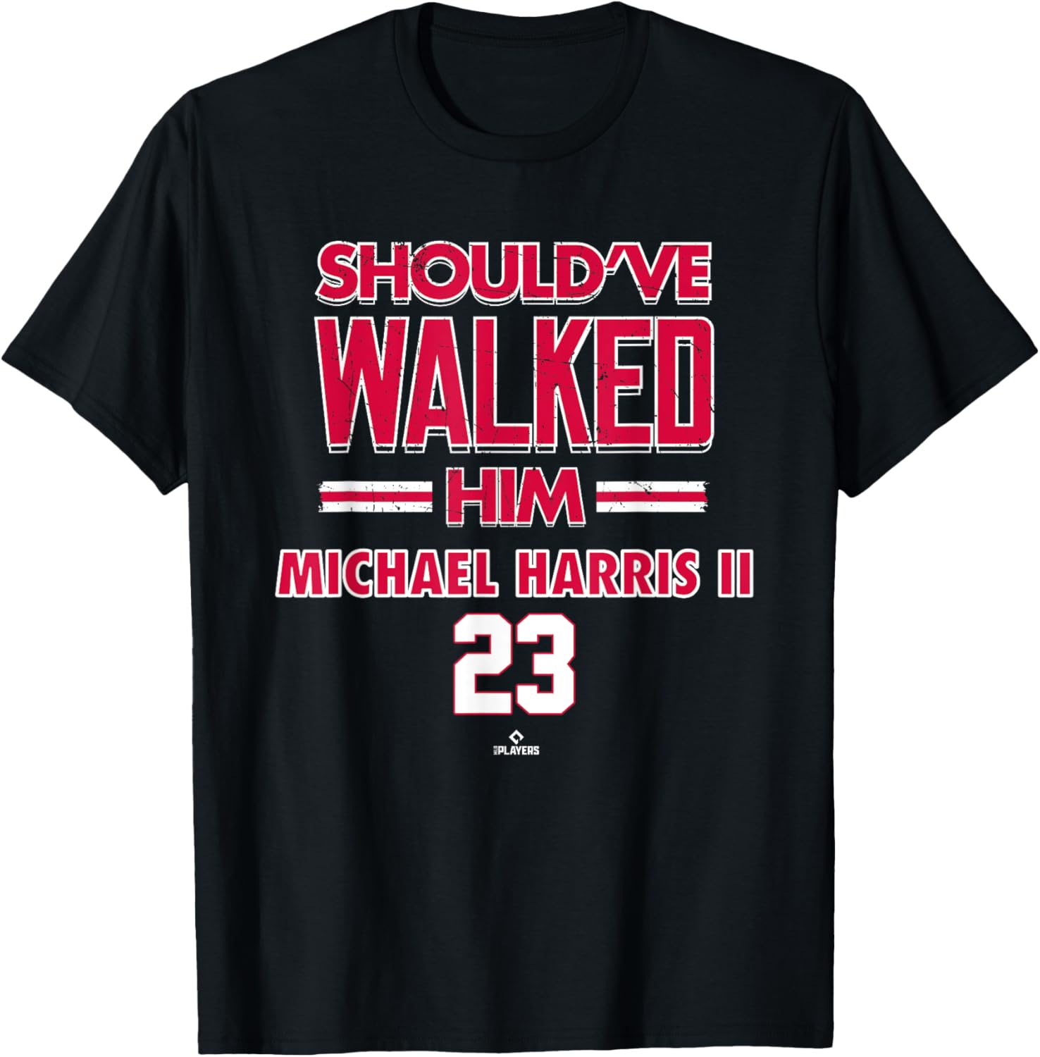 Should've Walked Him Michael Harris II Atlanta Baseball T-Shirt for Fans - 3