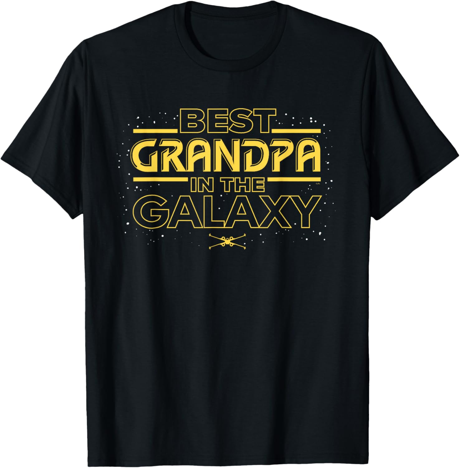Star Wars Best Grandpa Birthday Father's Day T-Shirt for Fanful Dads - 3