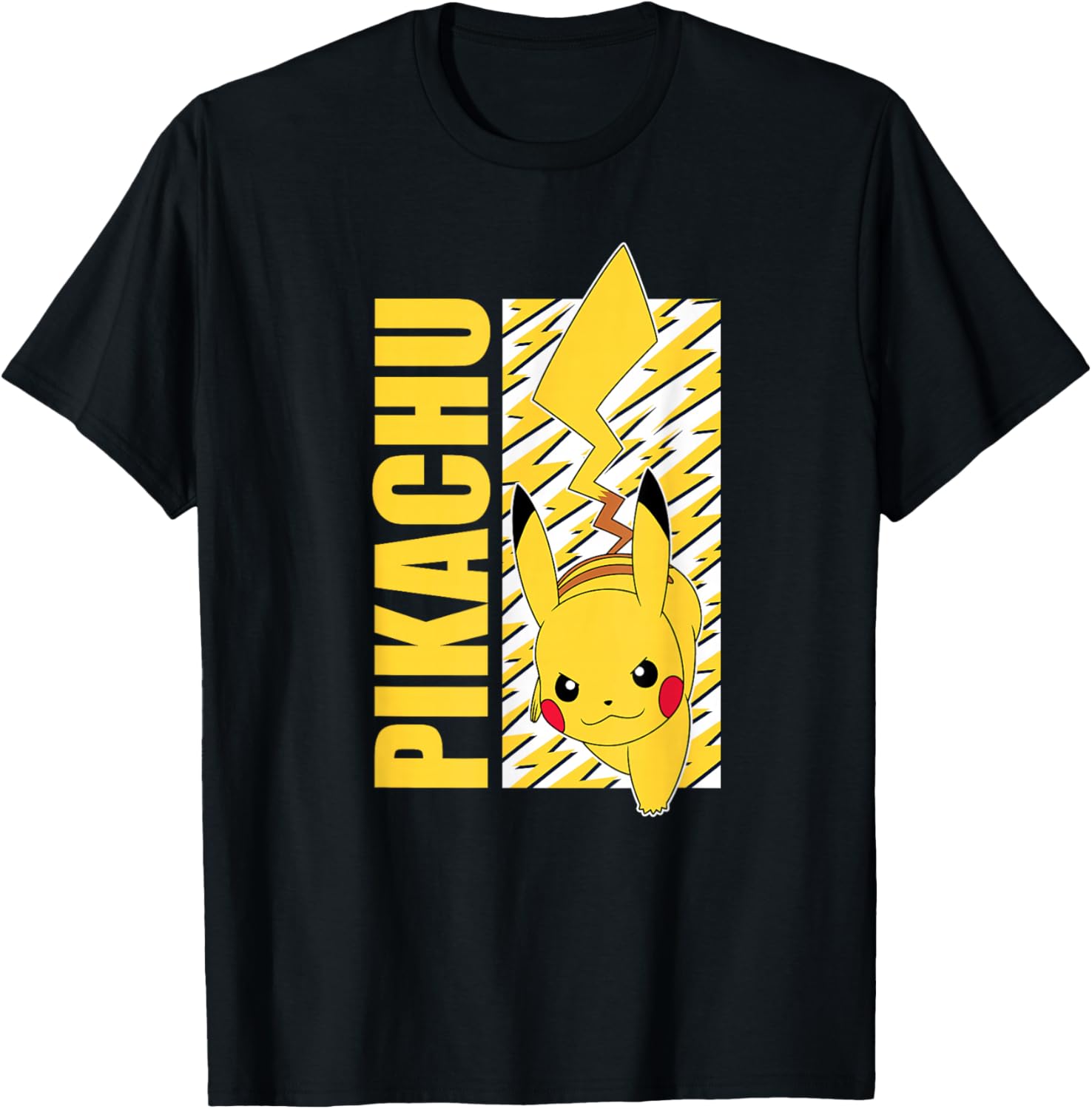 Pikachu Lightning Bolts T-Shirt for Pokémon Fans - Fun and Stylish Apparel - 8