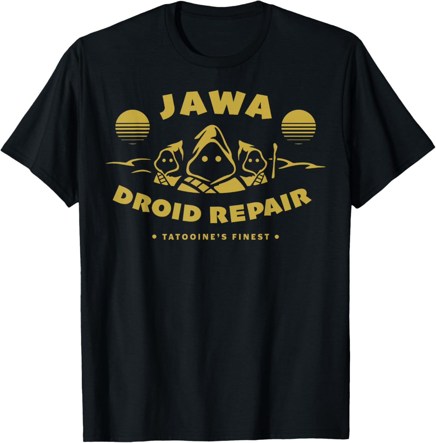 Star Wars Jawa Droid Repair Tatooine's Finest T-Shirt for Fans - 8