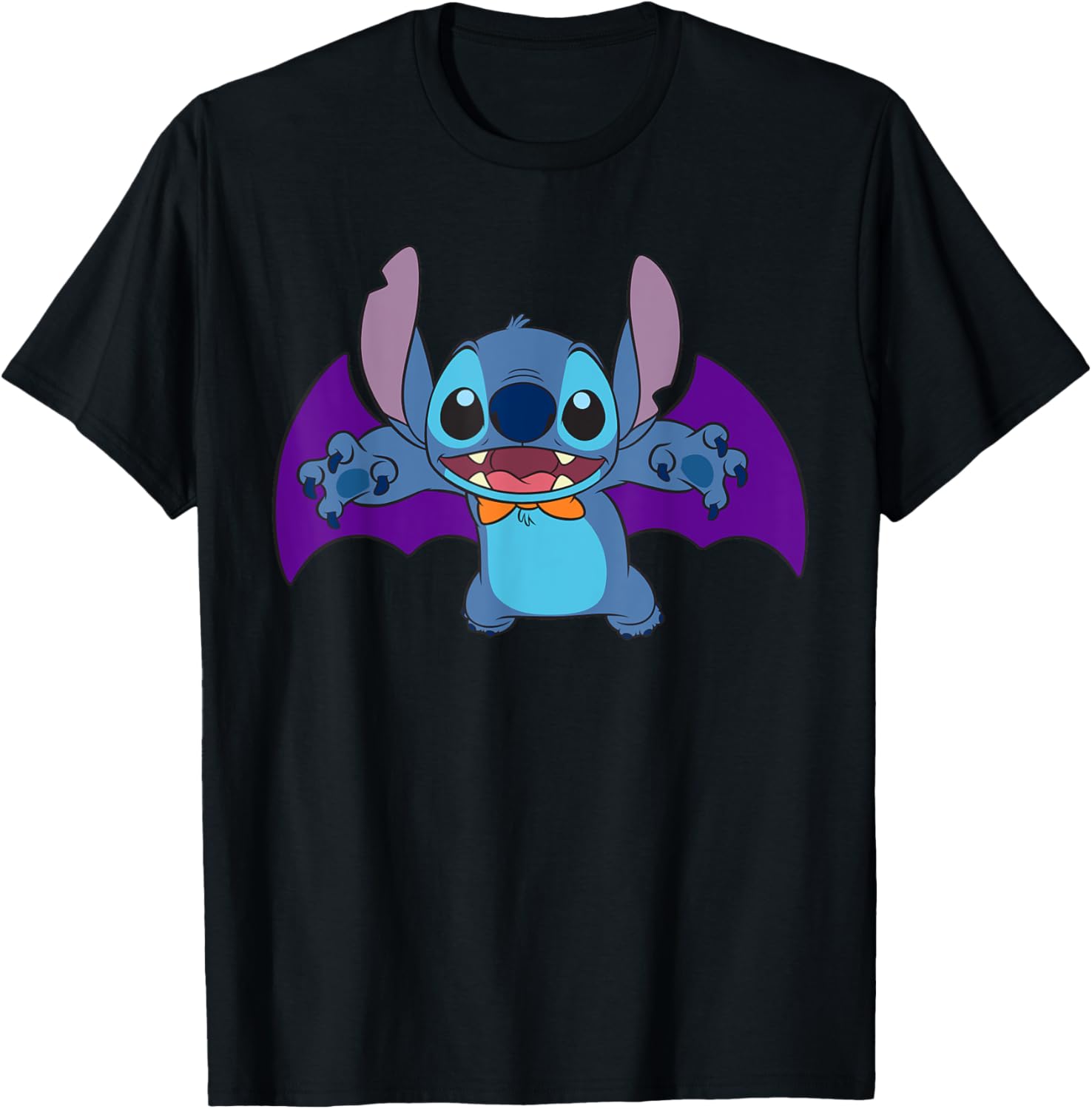 Disney Stitch Halloween Bat Costume T-Shirt for Fun Spooky Celebrations - 12