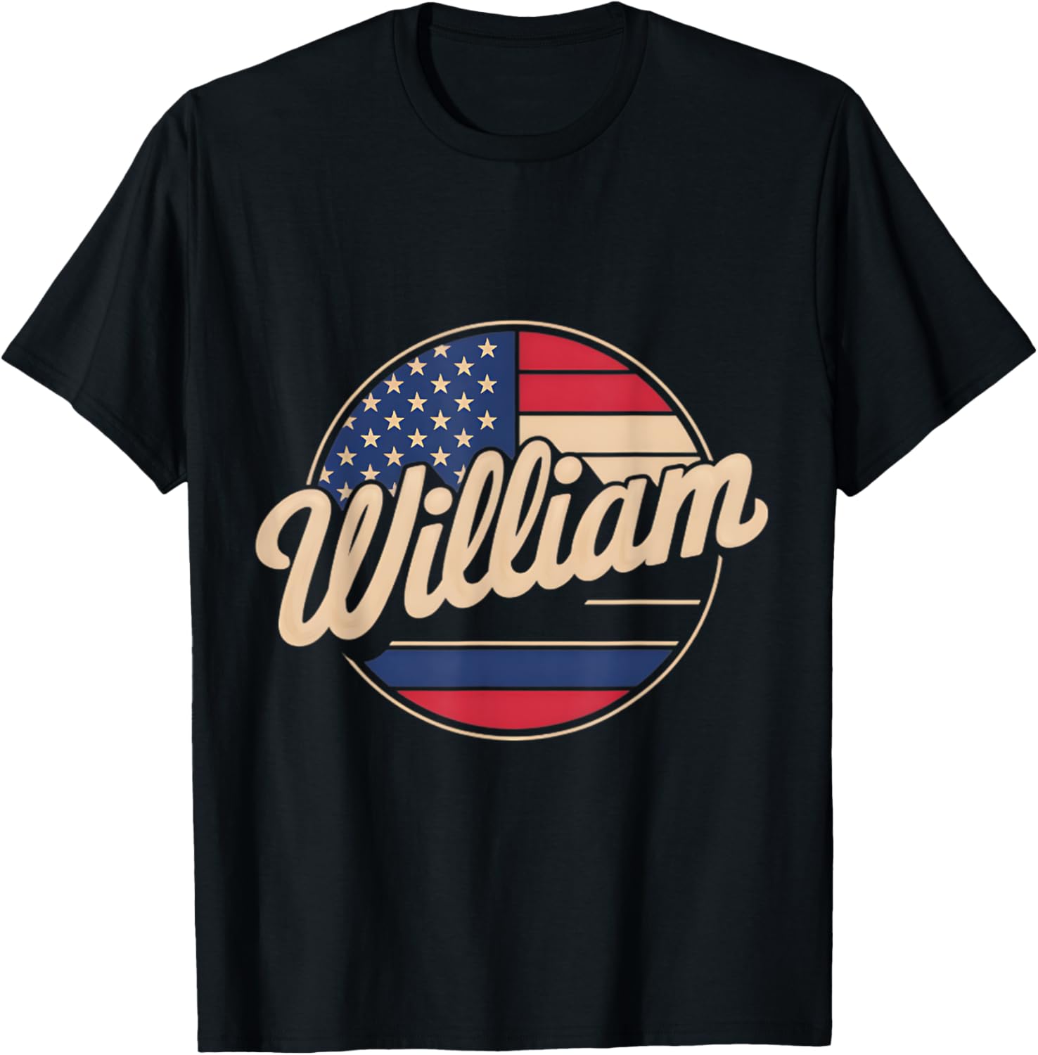 Personalized William USA Flag Patriot T-Shirt for Proud Americans - 9