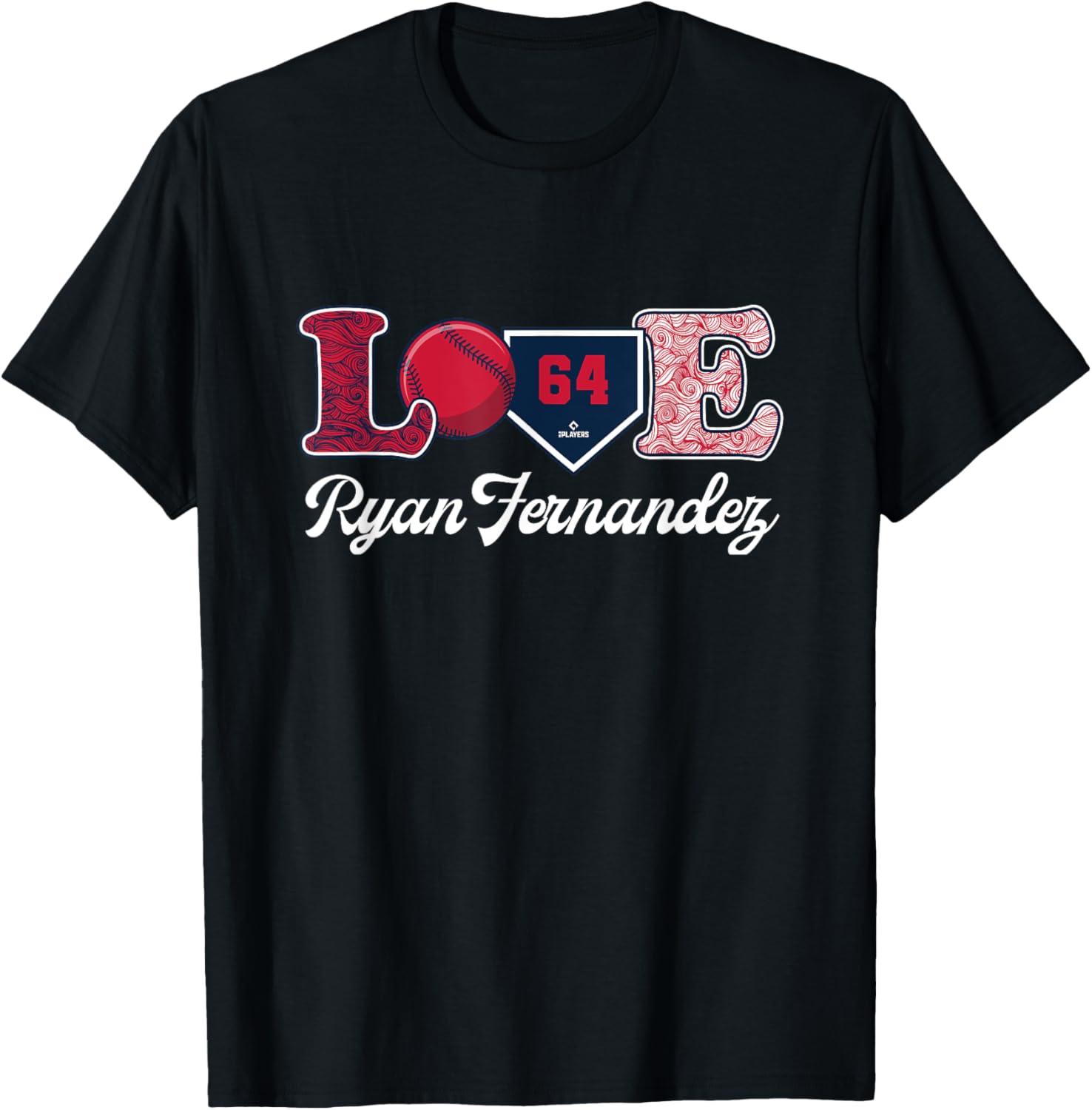 Ryan Fernandez St Louis Baseball T-Shirt MLBPA Stylish Fan Apparel - 1