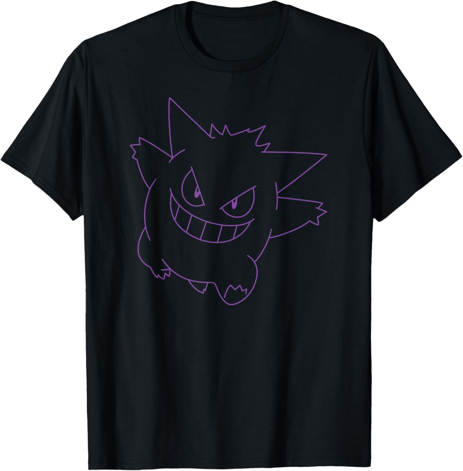 Pokémon Gengar Big Face T-Shirt Fun Graphic Tee for Fans and Collectors - 6