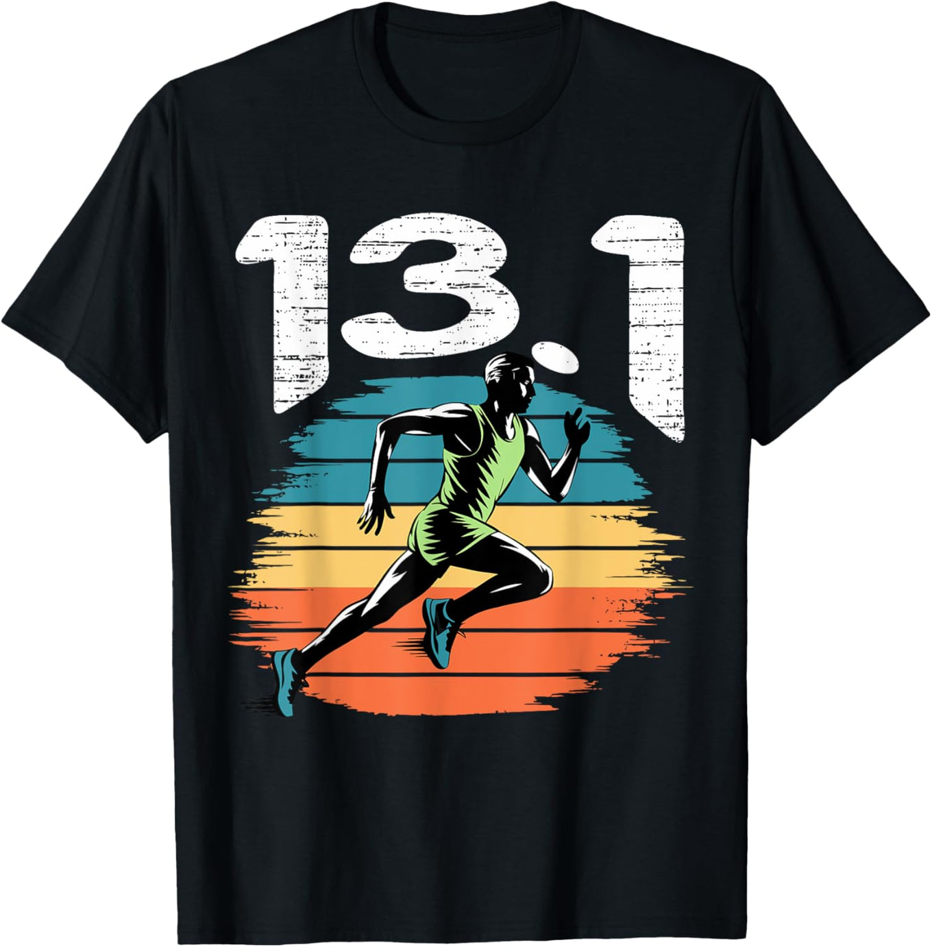 13.1 Runner Half Marathon T-Shirt Perfect Gift for Track Athletes - 1