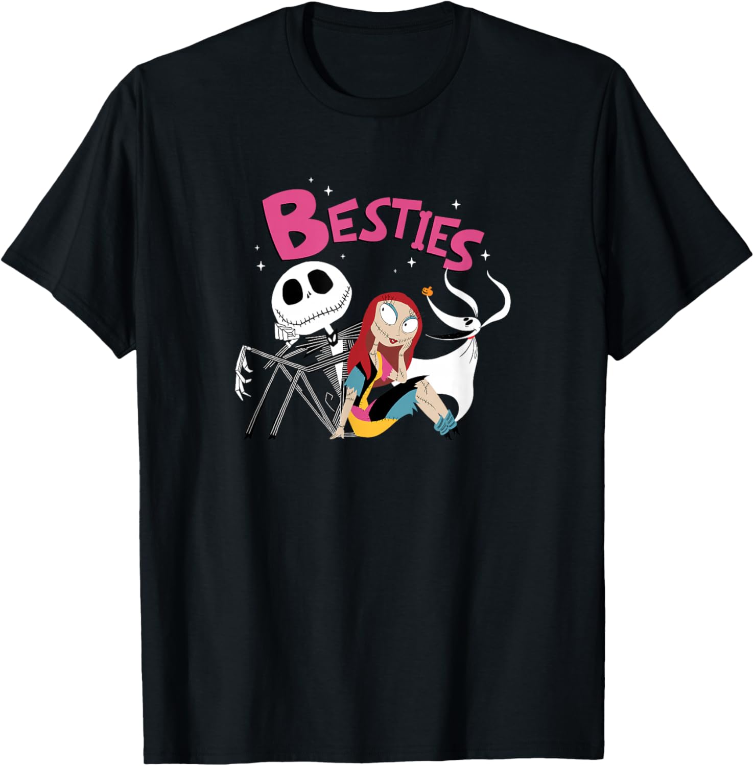 Disney The Nightmare Before Christmas Besties T-Shirt for Friends and Fans - 4