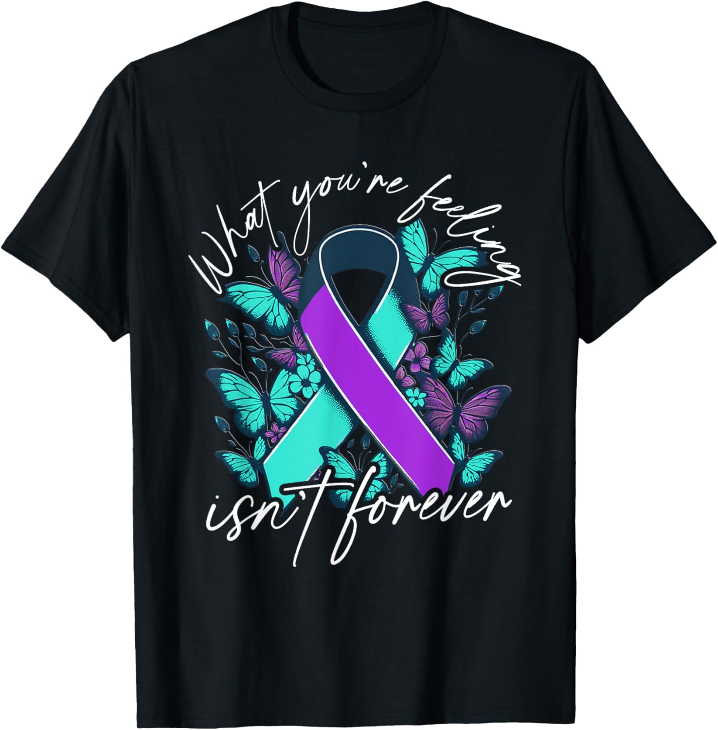Suicide Awareness Prevention Survivor Month T-Shirt for Supportive Clothing - 3