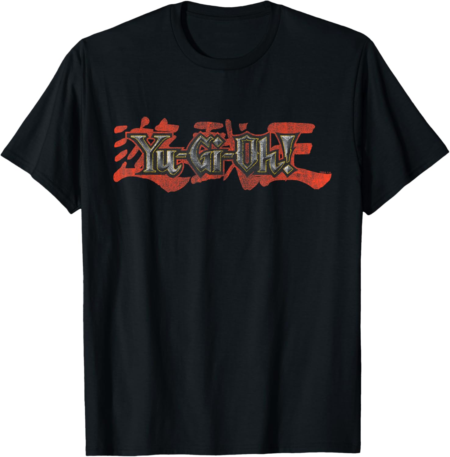 Yu-Gi-Oh Retro Distressed Logo Anime T-Shirt for Fans and Collectors - 3