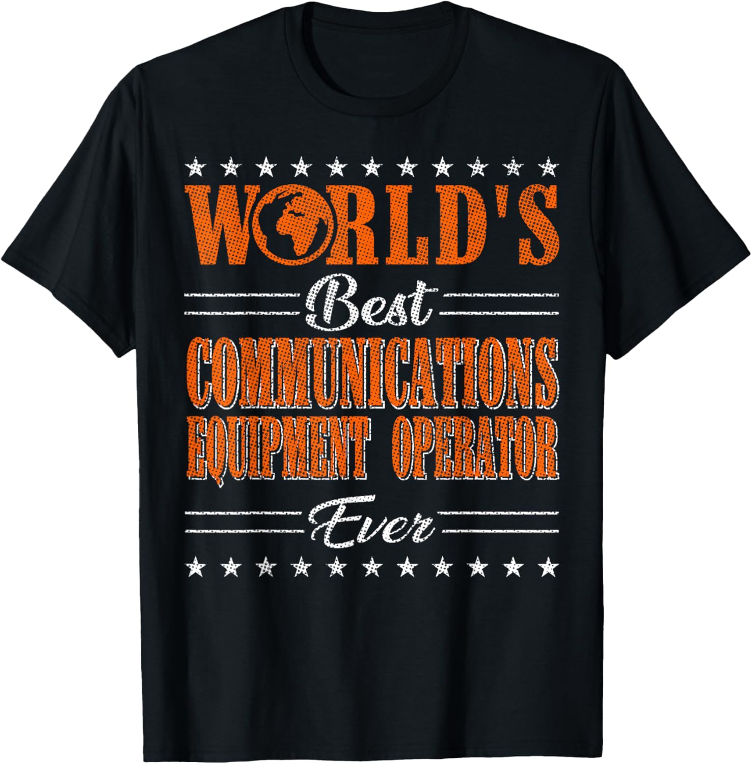 Retro Motif Communications Equipment Operator T-Shirt for Enthusiasts - 11
