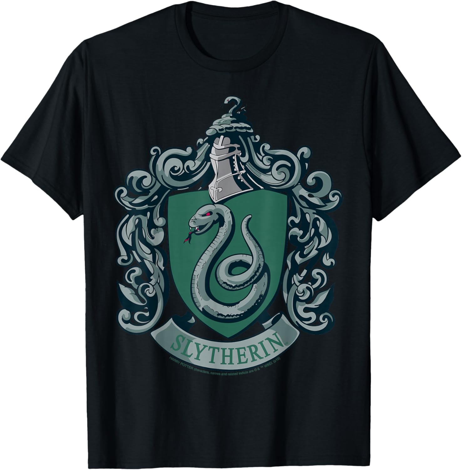 Slytherin House Crest T-Shirt for Harry Potter Fans - Stylish and Comfortable - 6